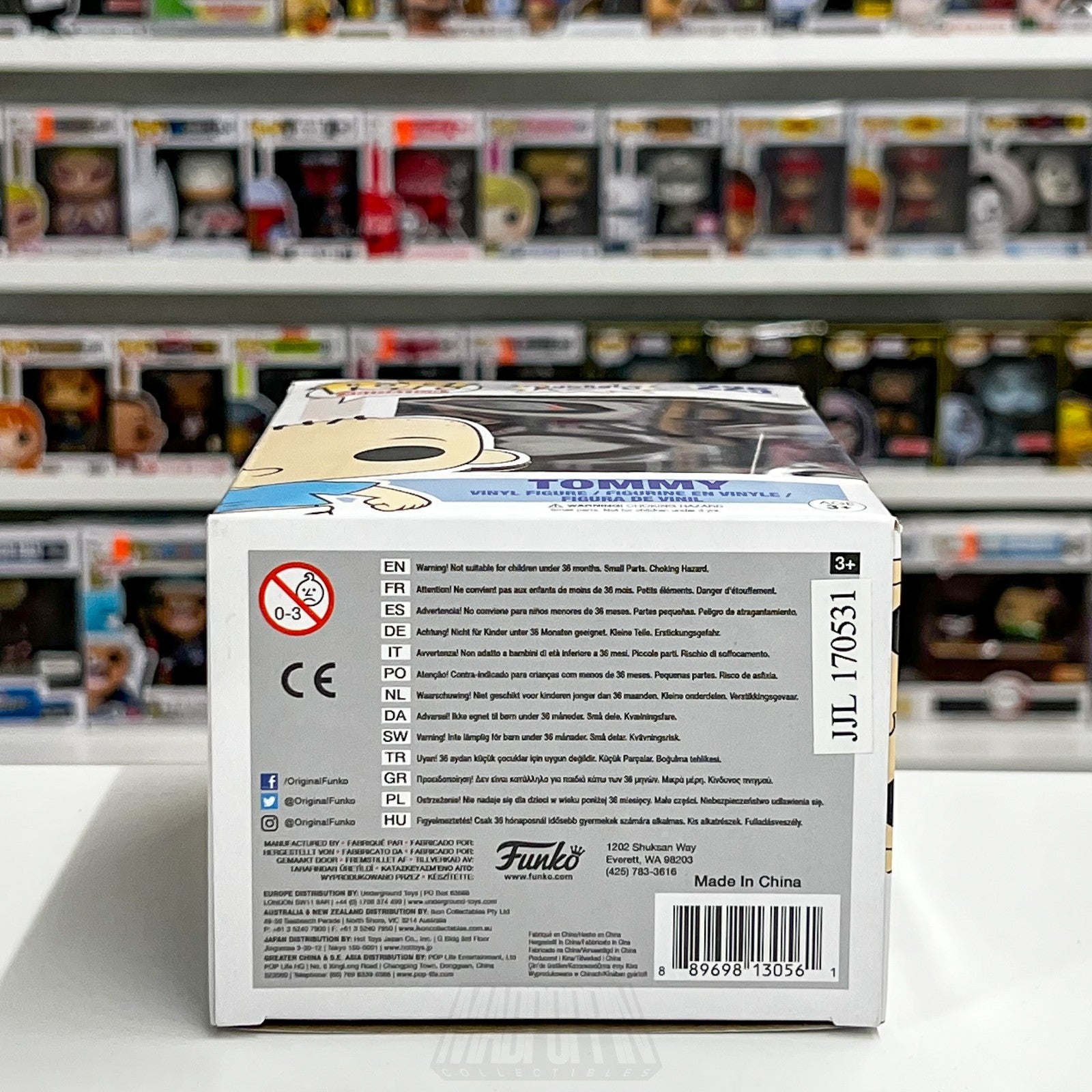 Funko Pop Animation Nickelodeon Rugrats Tommy Pickles 225 Cartoons Vinyl Figure7