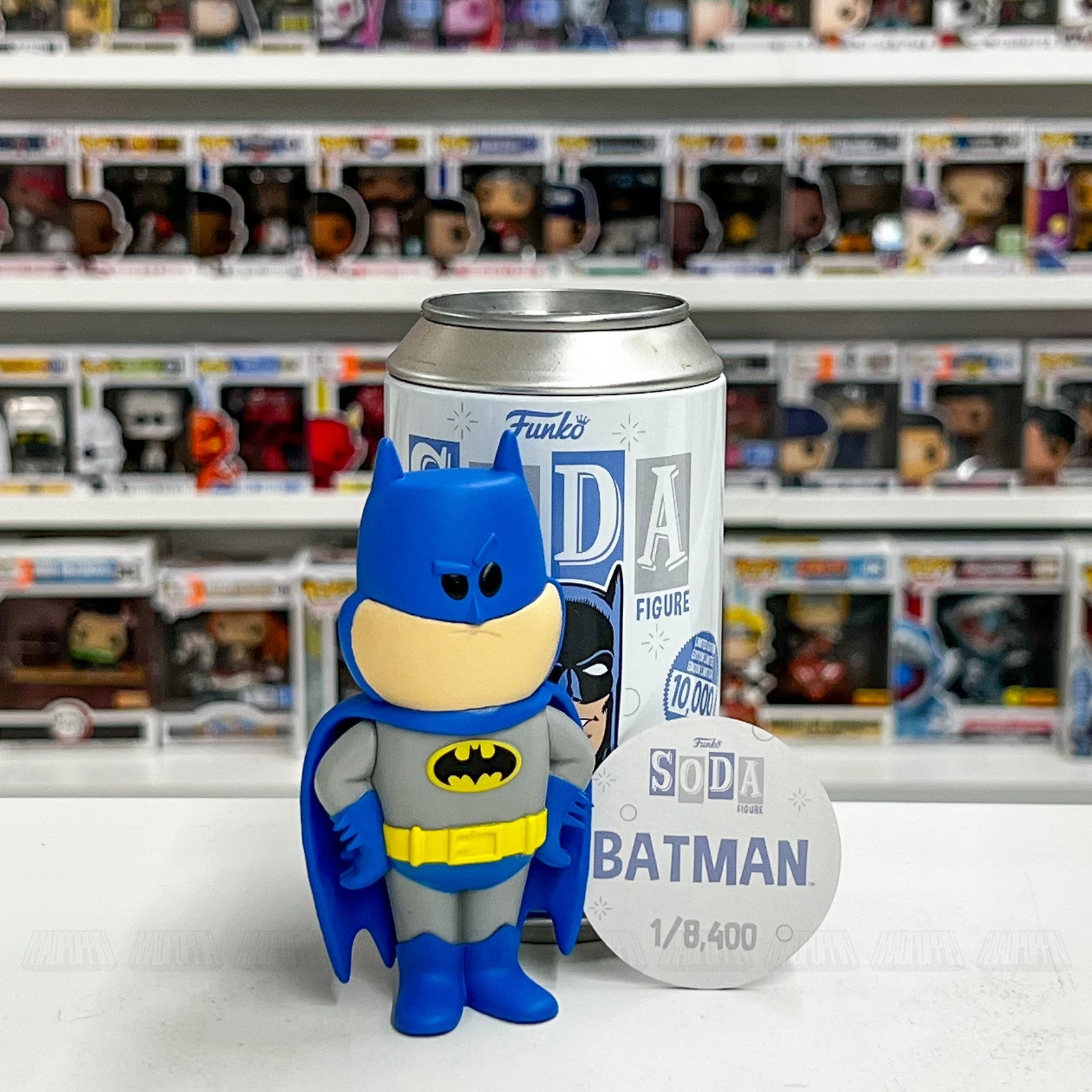 Funko Soda Batman Blue DC Super Heroes Limited 8400 pcs Vinyl Figure Dark Knight