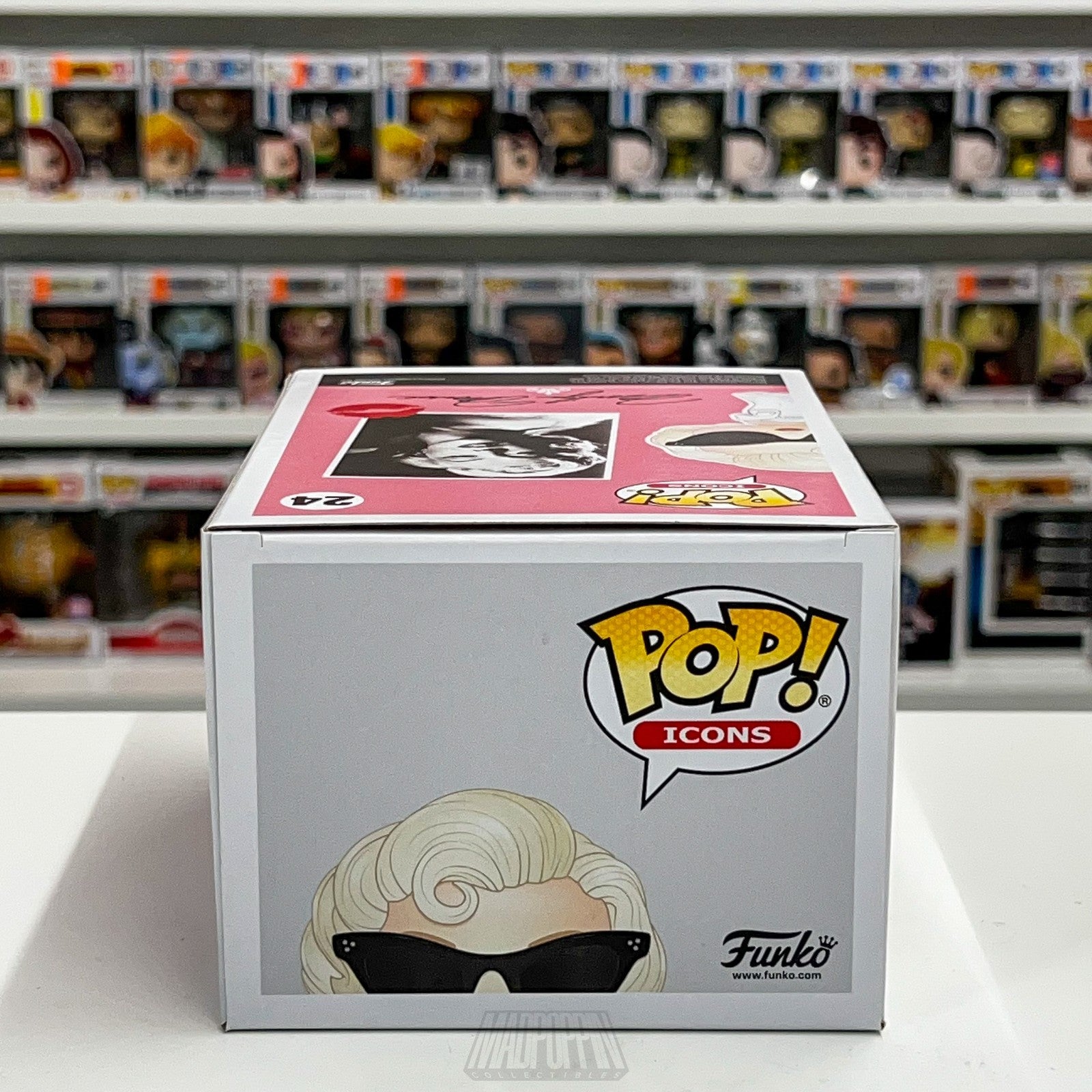 Funko Pop Icons Marilyn Monroe Sunglasses 24 Vinyl Figure Hollywood Exclusive
