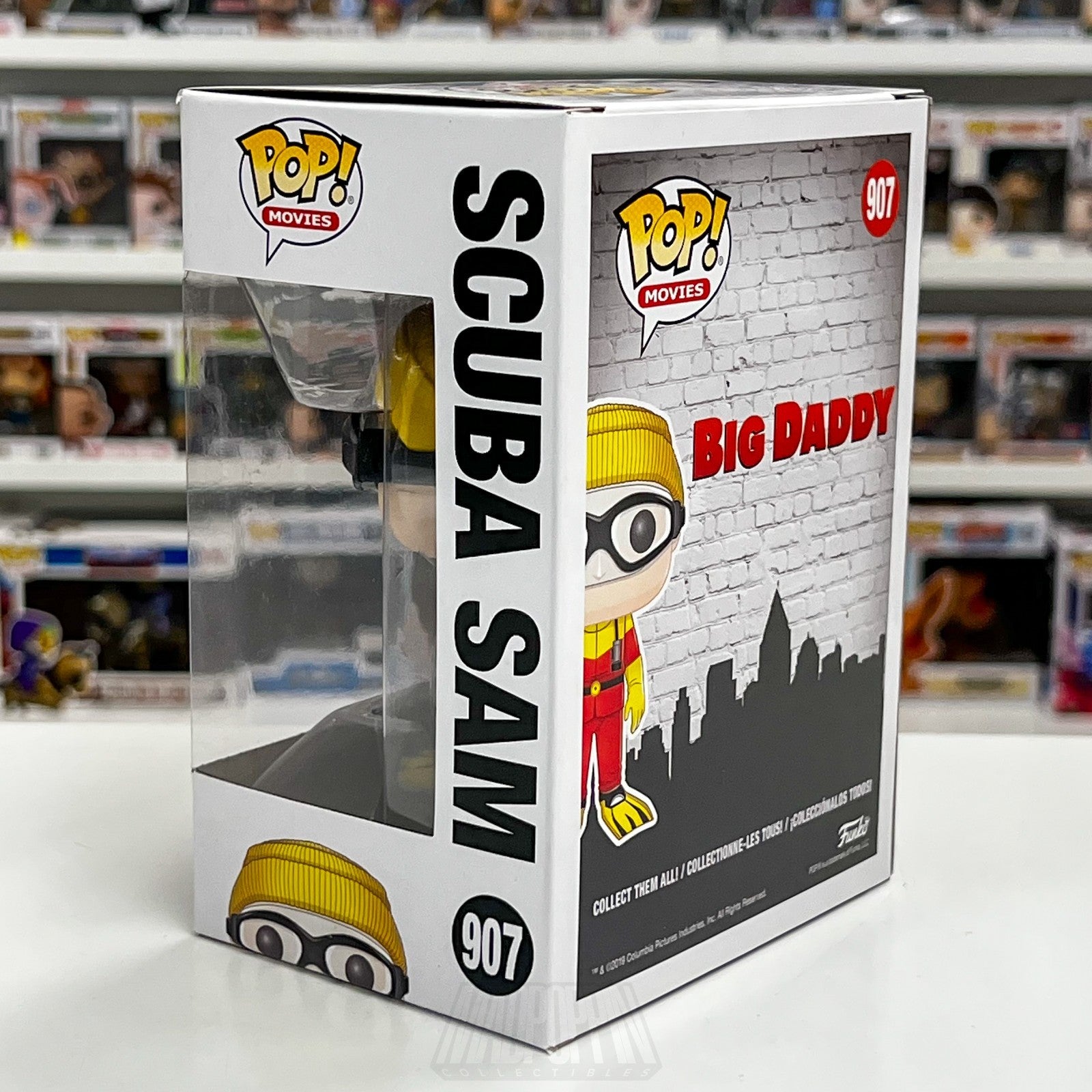 Funko Pop Movies Big Daddy Scuba Sam 907 Adam Sandler Comedy Toy Vinyl Figure2
