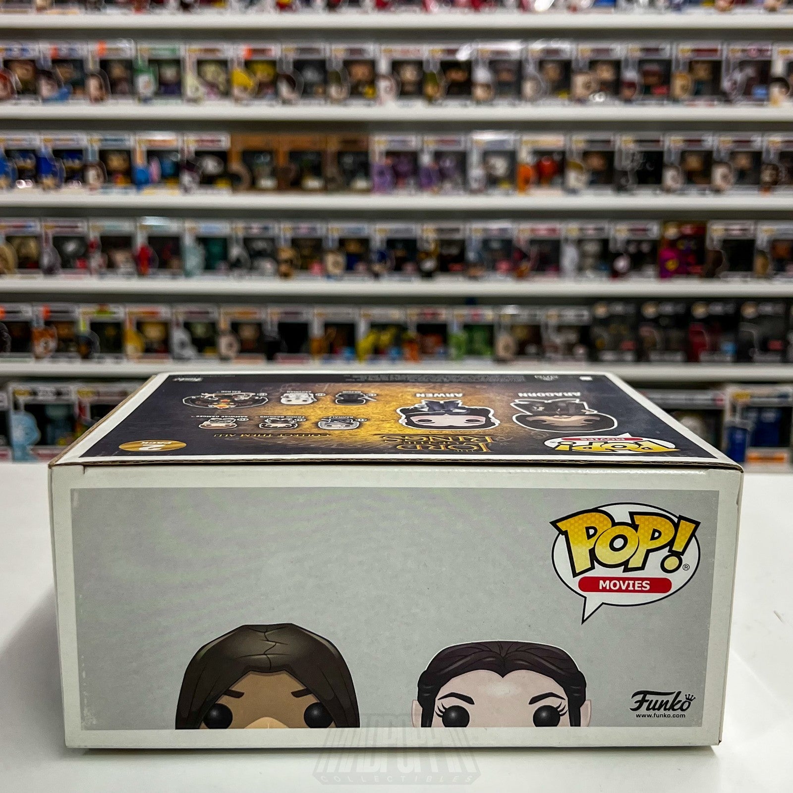 Funko Pop Movies Lord of the Rings LOTR Aragorn & Arwen SDCC 2 Pack Vinyl Figure6