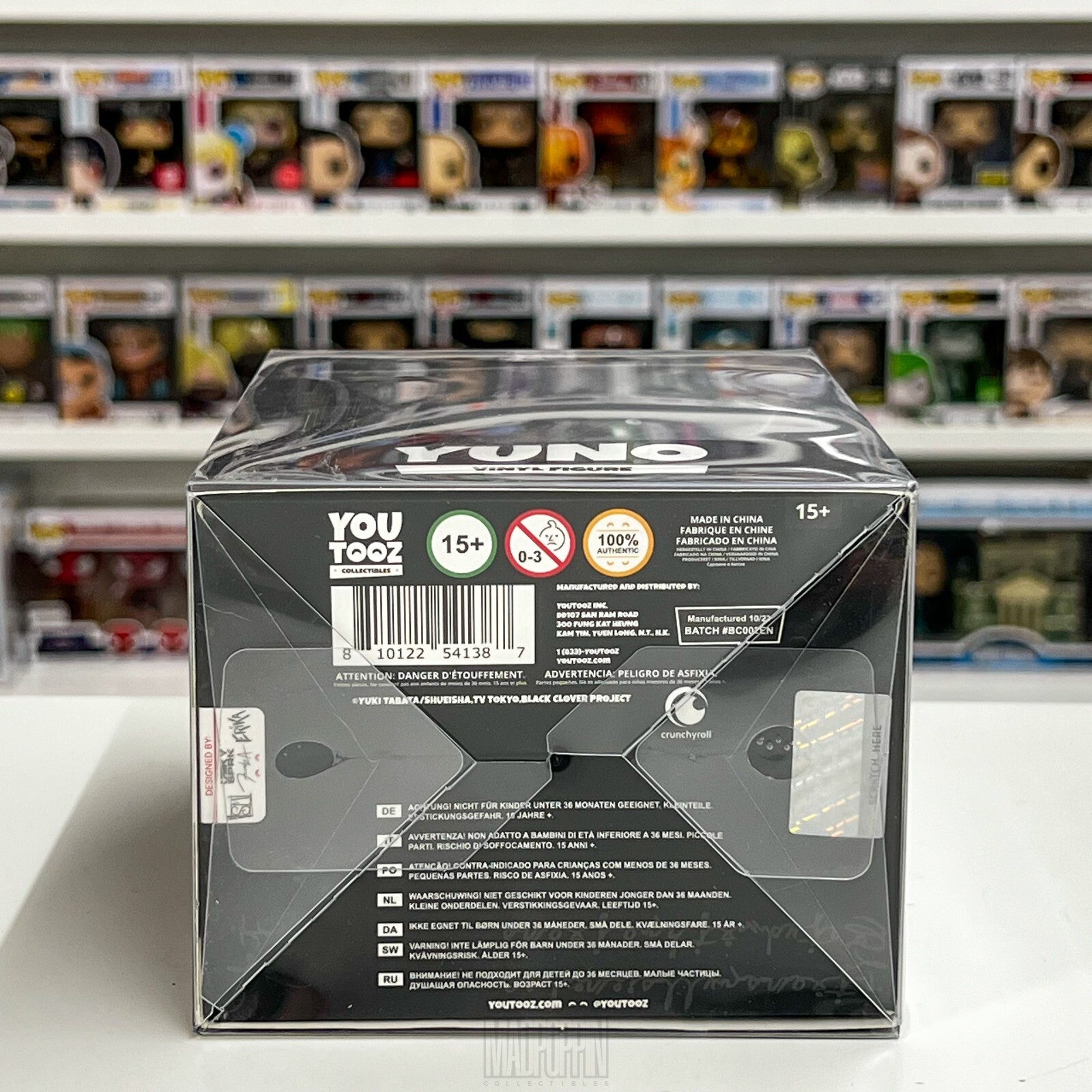 Youtooz Anime Black Clover Yuno Grinberryall Japanese Manga Golden Dawn