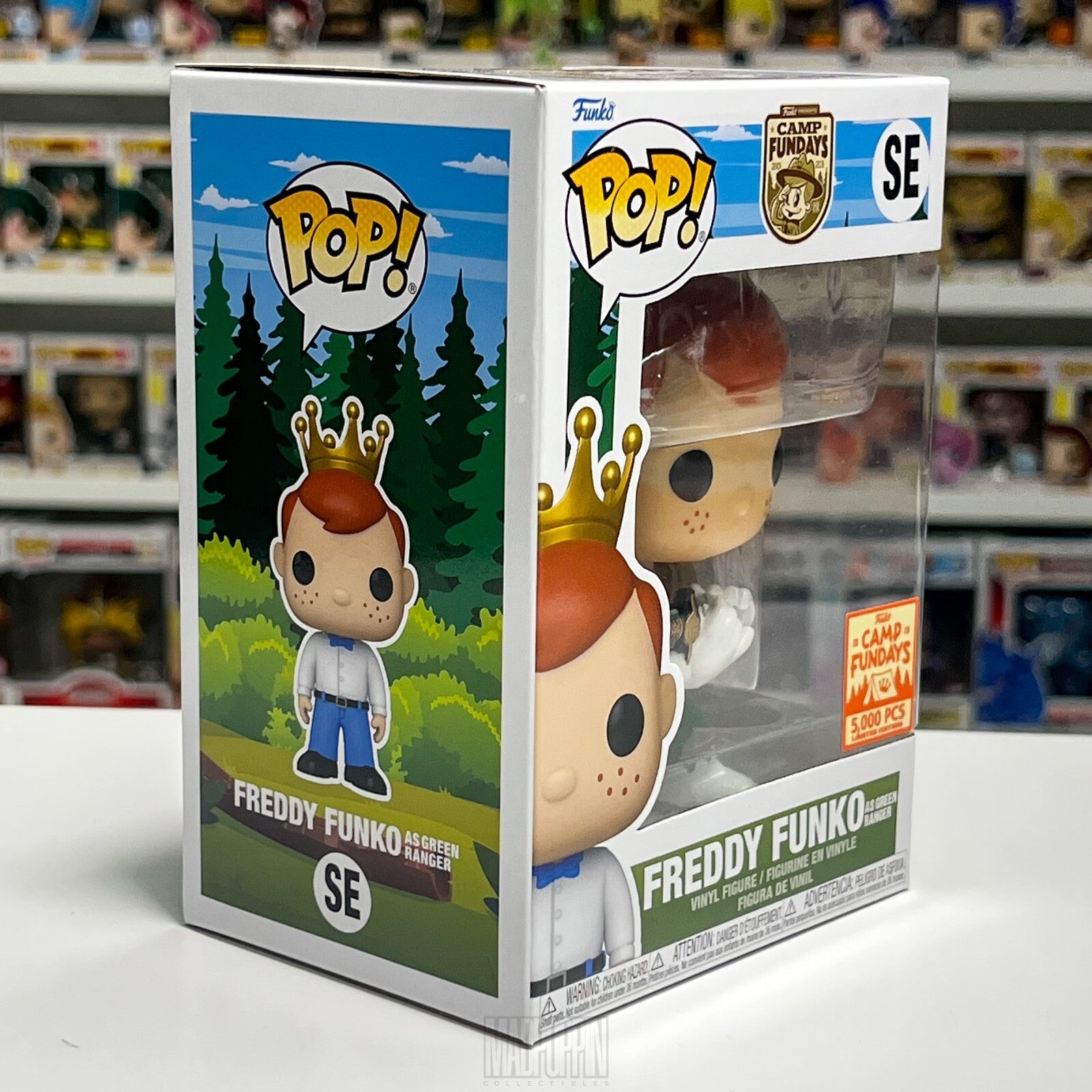 Funko Pop Camp Fundays Freddy Green Ranger Dragon Dagger Tommy MMPR 5000pcs SE