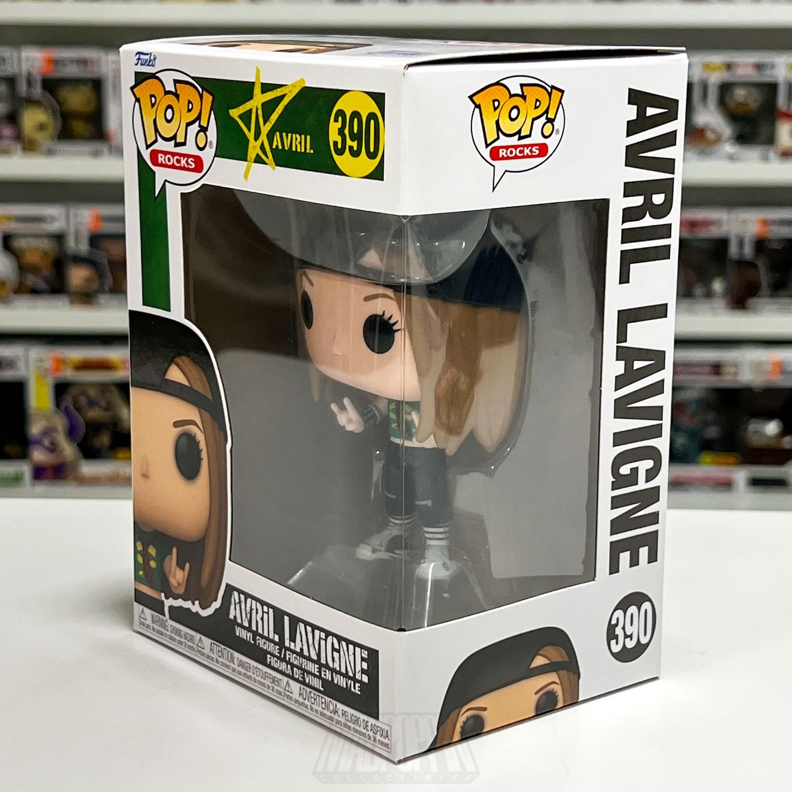 Funko Pop! Rocks Avril Lavigne 390 Sk8er Boi Vinyl Figure New in Box Toy Punk