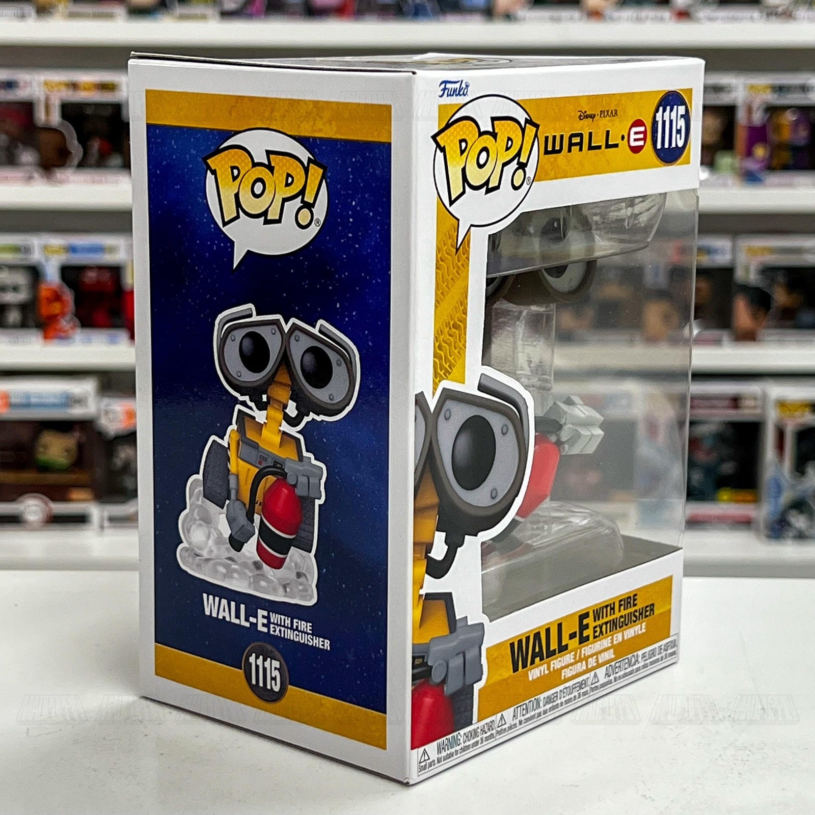 Funko Pop Disney Pixar WALL-E with Fire Extinguisher #1115 Vinyl Figure Toy