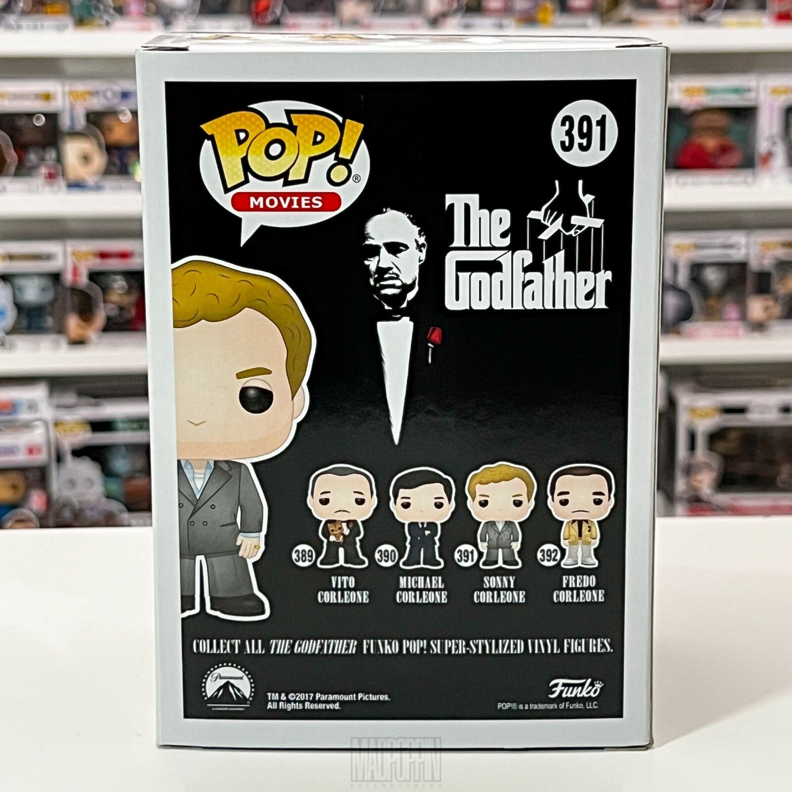 Funko Pop Movies The Godfather Sonny Corleone Mob Gangster Film Vaulted 391