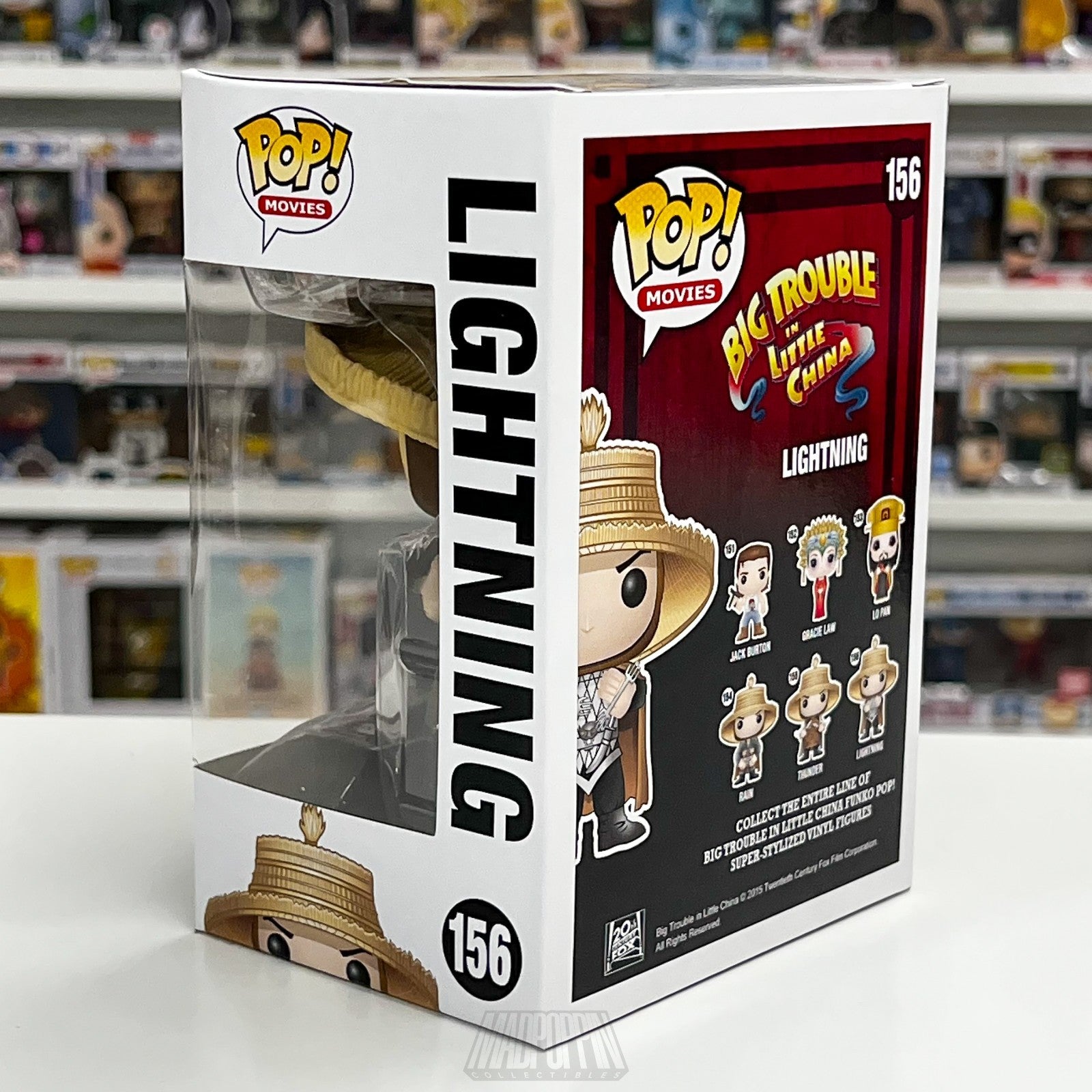 Funko Pop Movies Big Trouble In Little China Lightning Three Storms Action 156