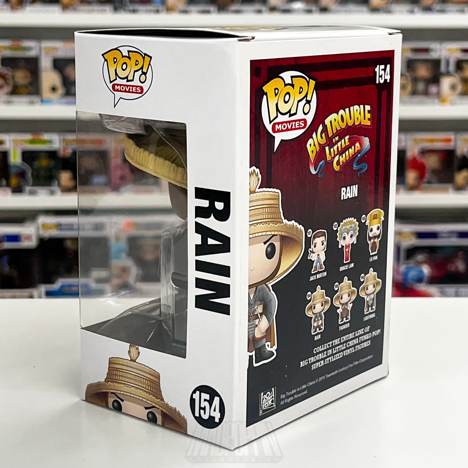 Funko Pop Movies Big Trouble In Little China Rain 154 Action Comedy Vinyl Figure2