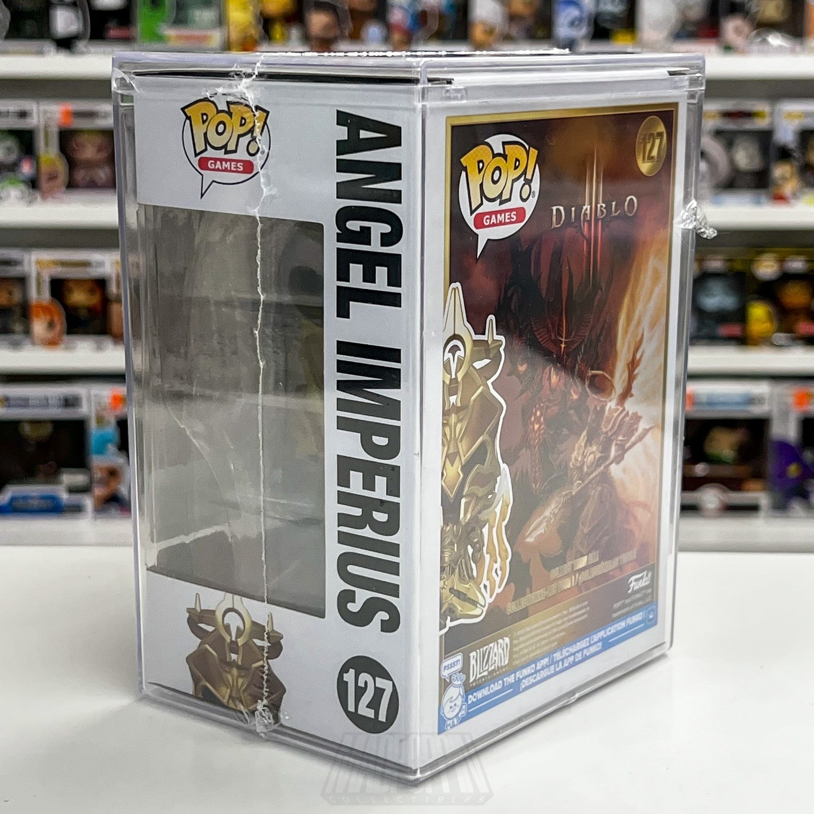 Funko Pop Games Diablo III Angel Imperius 127 Ultra Exclusive 5000 PCS Figure2