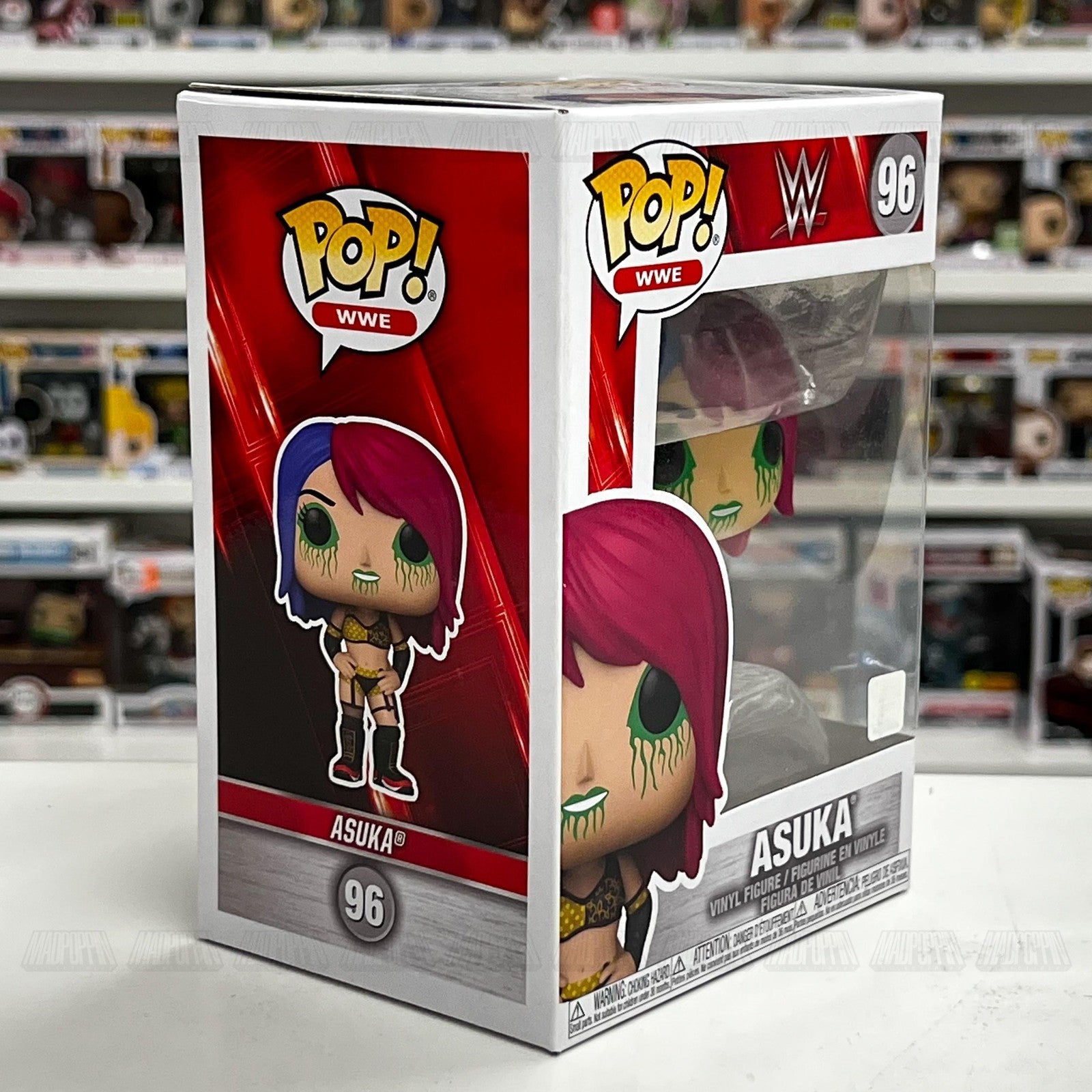 Funko Pop WWE Asuka #96 Vinyl Figure 2021 Wrestling Collectible MIB New Boxed