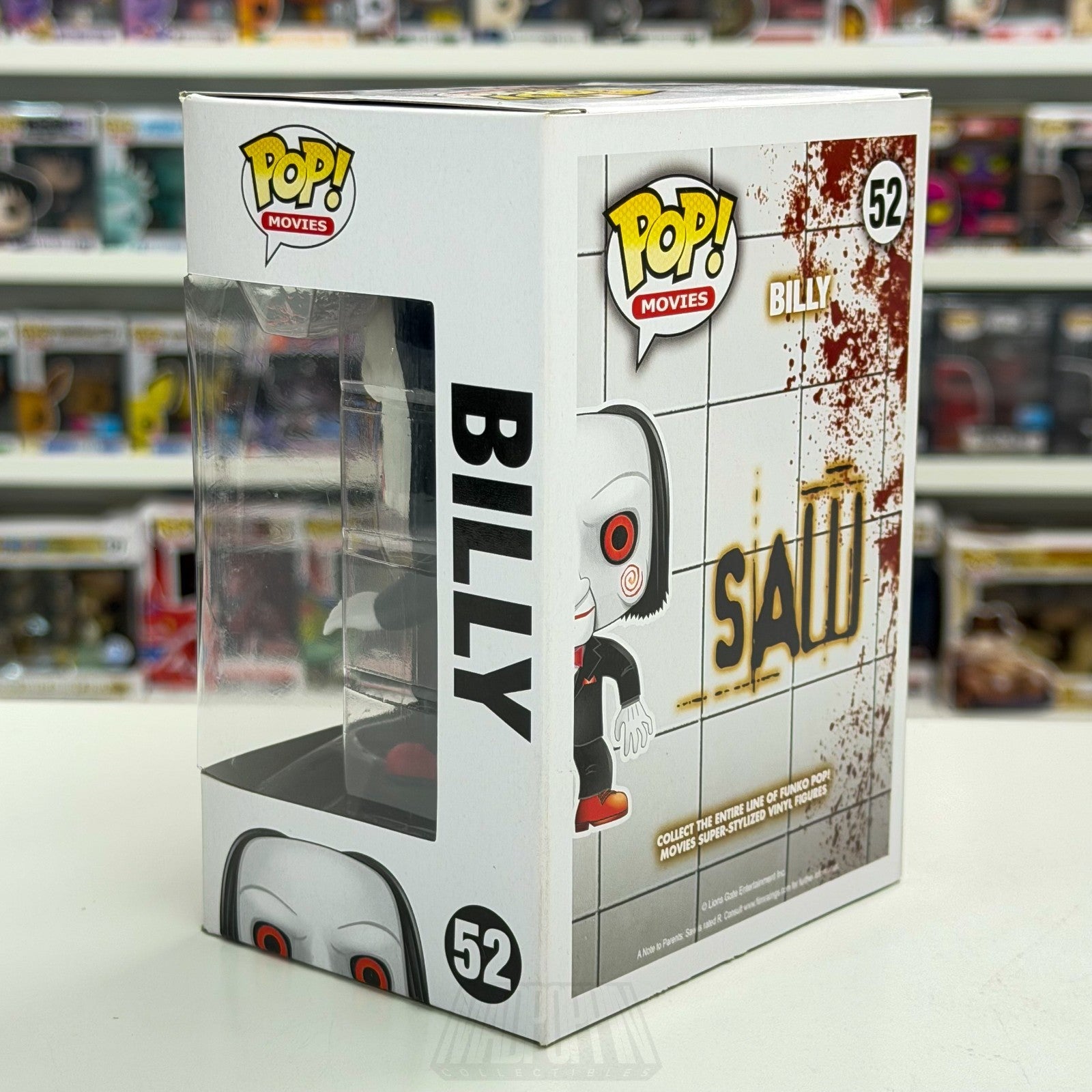 Funko Pop Movies Saw Billy The Puppet 52 Jigsaw Horror AUTHENTIC Vinyl Figure2