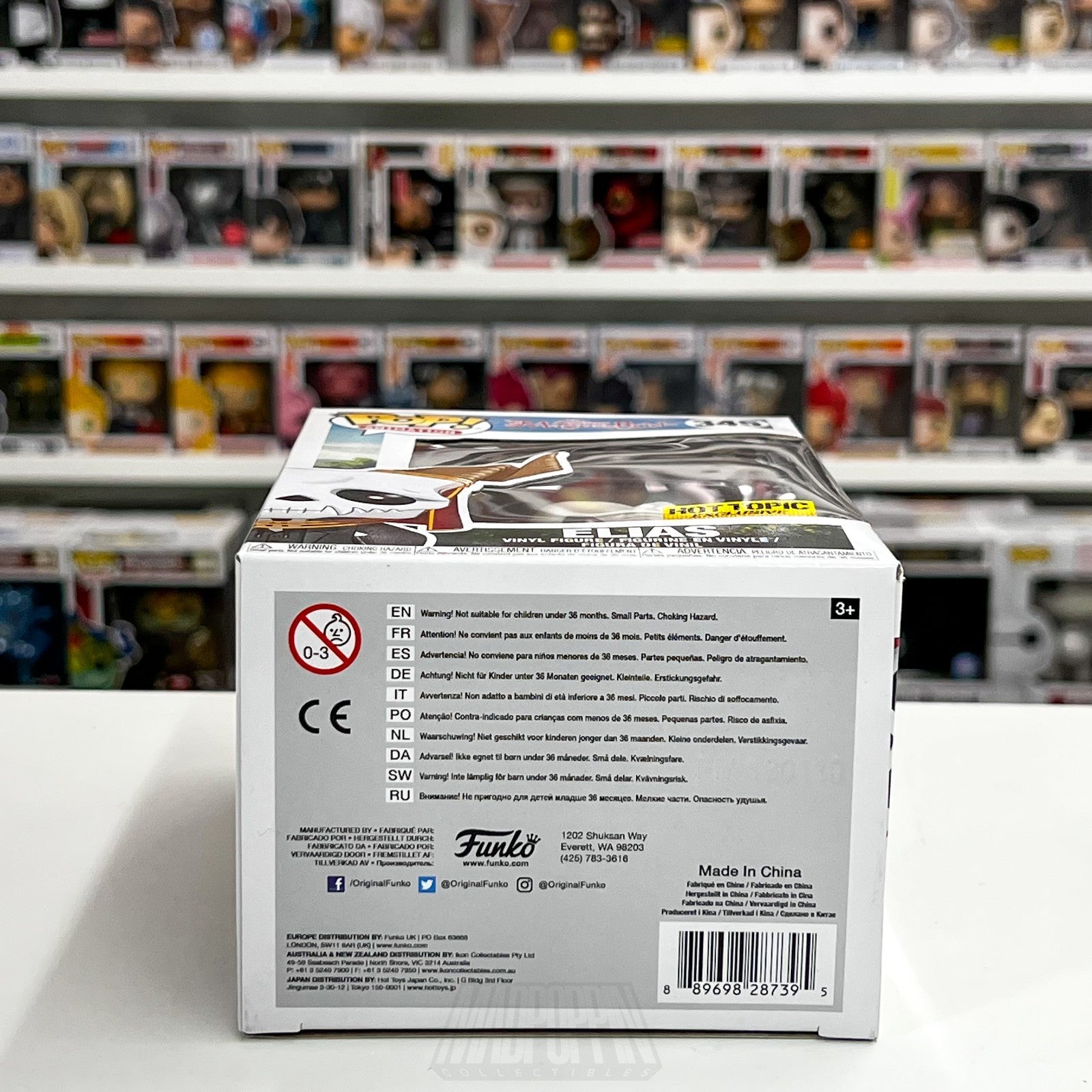 Funko Pop Anime Ancient Magus Bride Elias Ainsworth Hot Topic 345 Vinyl Figure7