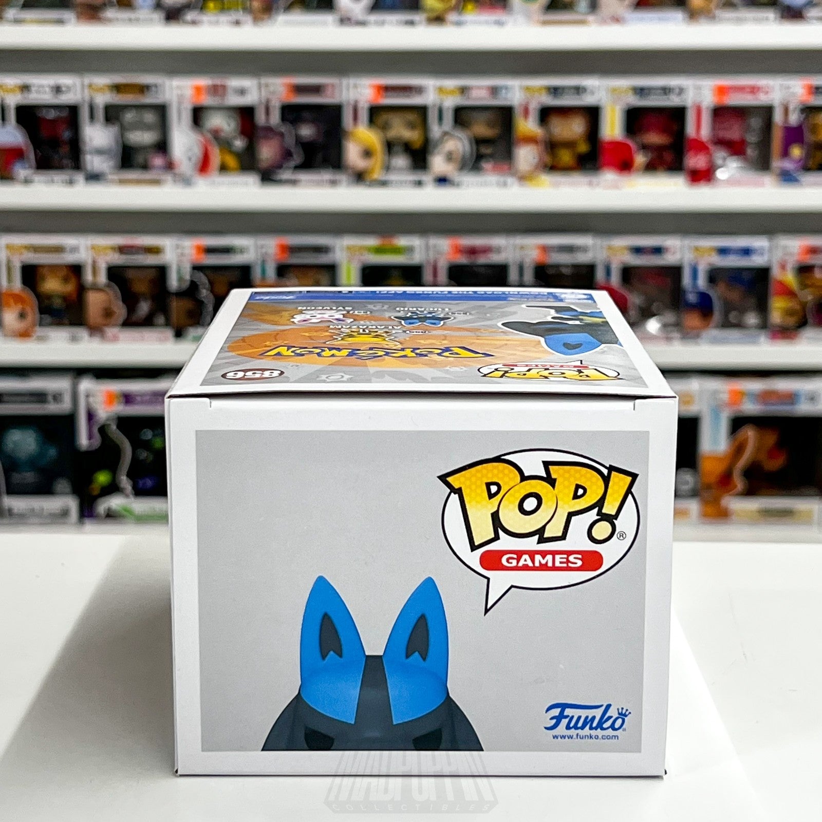 Funko Pop Video Games Pokemon Lucario 856 Japanese TCG Vinyl Figure Nintendo Toy6