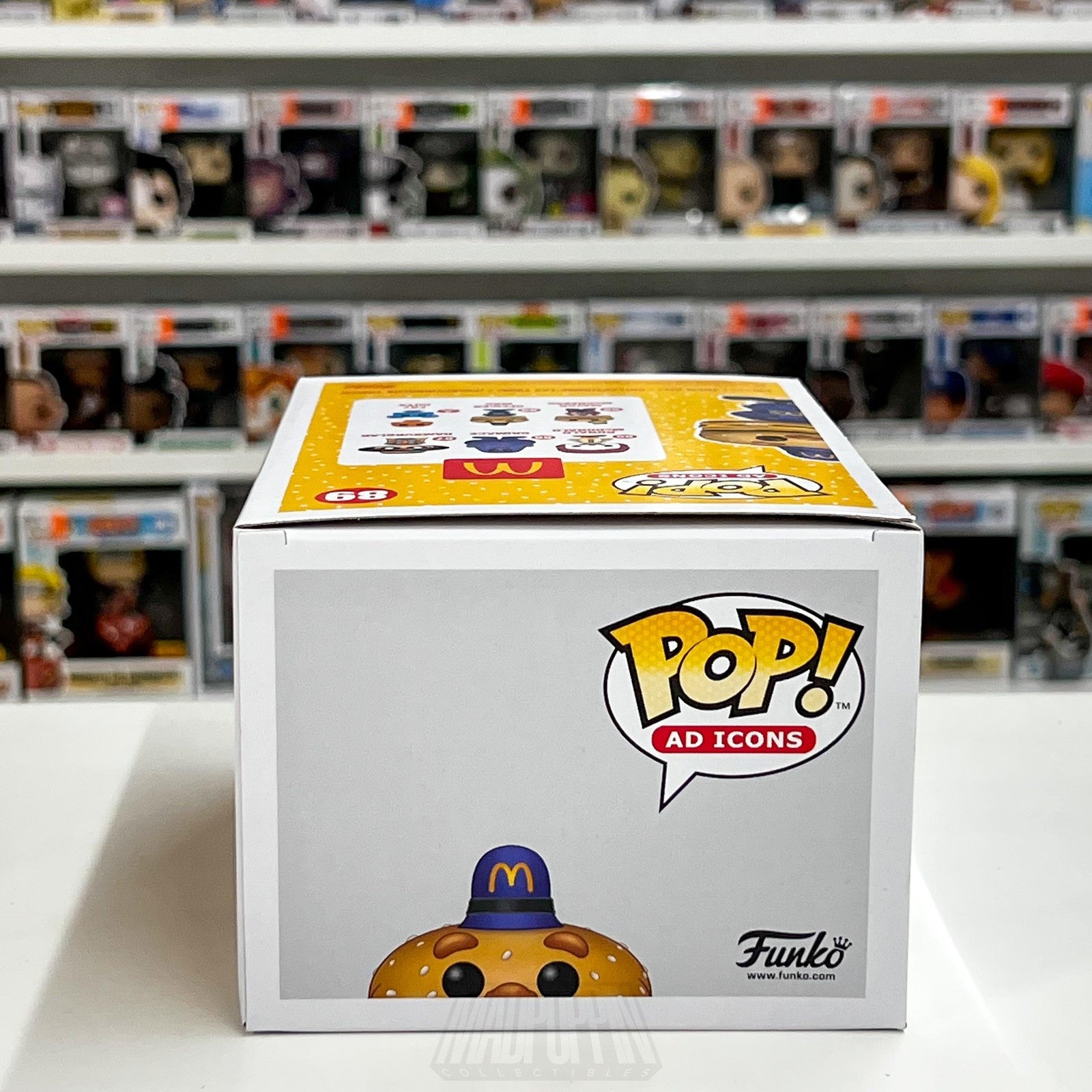 Funko Pop! Ad Icons McDonald's Officer Mac #89 Vinyl Figure New in Box 2020