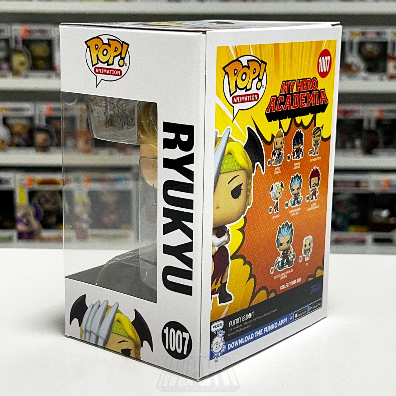 Funko Pop Animation My Hero Academia Ryukyu 1007 Vinyl Figure New Anime Toy NIB