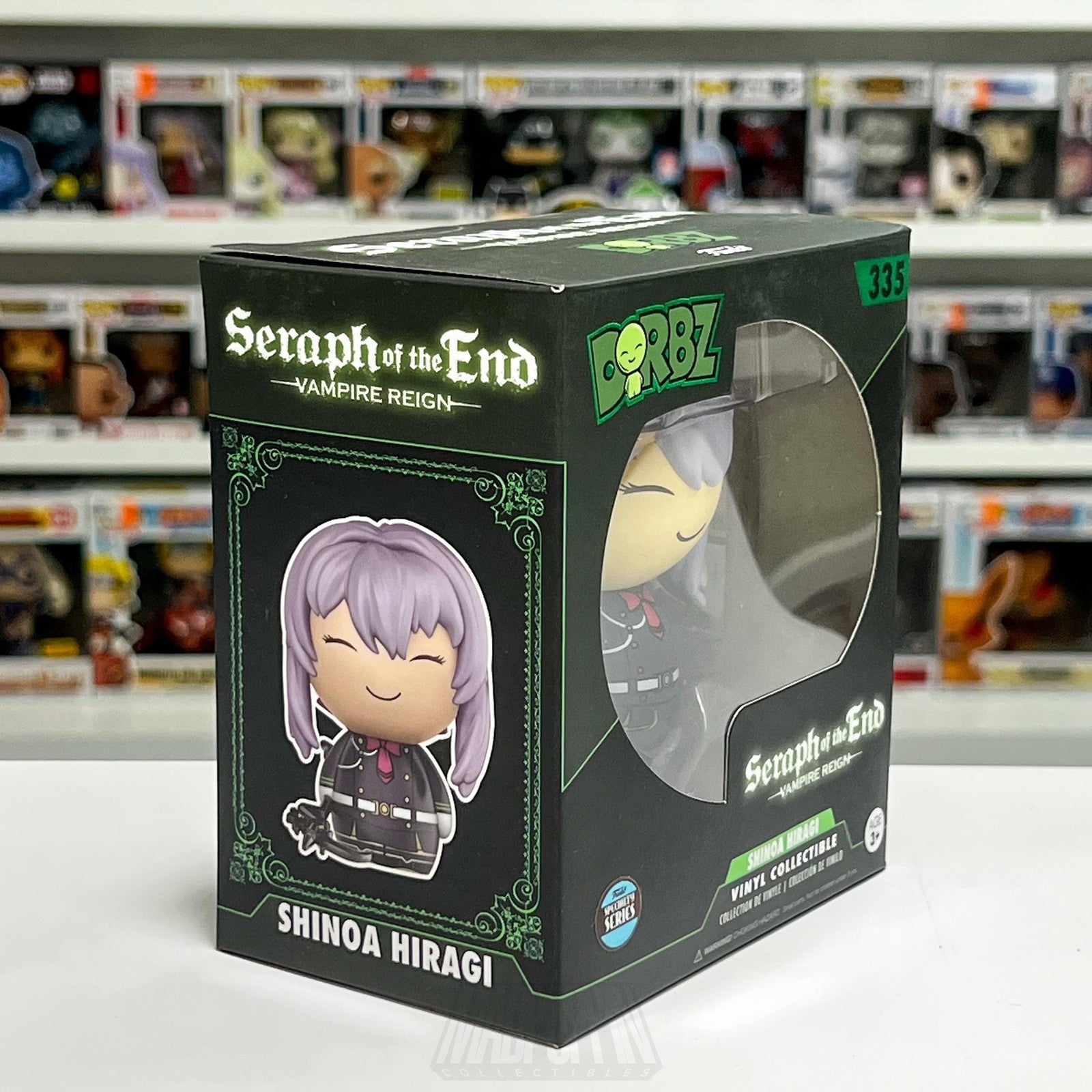 Funko Dorbz Animation Seraph of the End Shinoa Hiragi 335 Specialty Series Anime