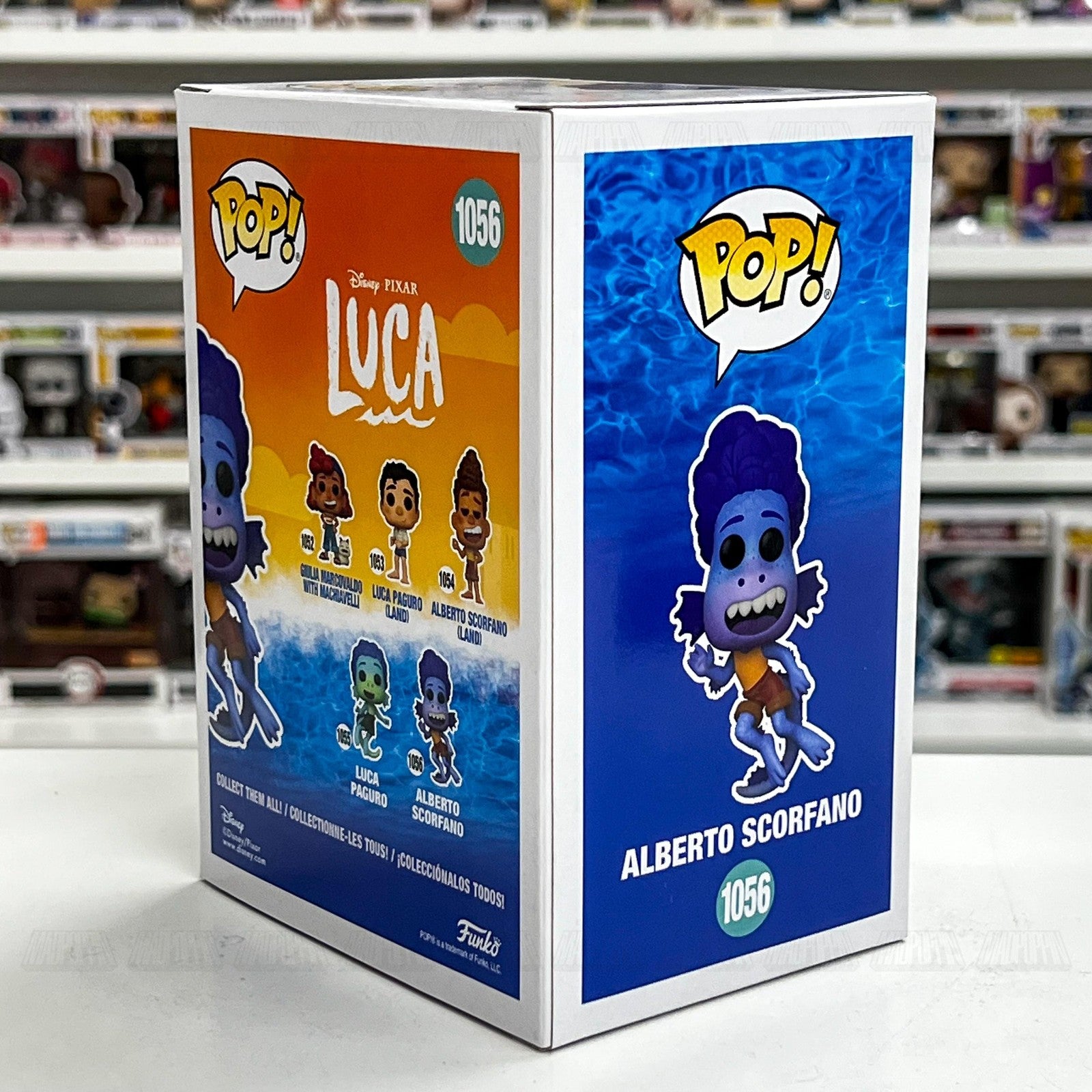 Funko Pop Disney Pixar Luca Alberto Scorfano 1056 Sea Monster Toy Vinyl Figure4