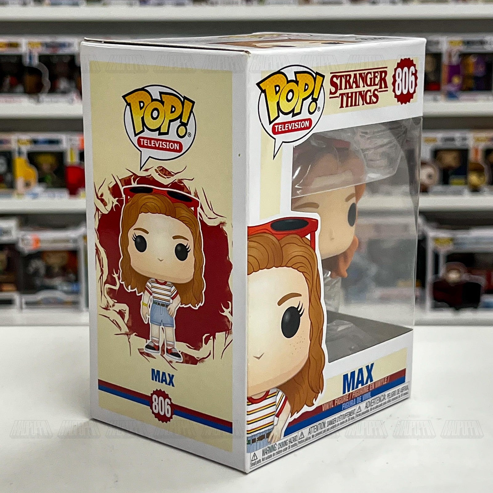 Funko POP Stranger Things Max 806 Vinyl Figure TV Collectible New in Box Netflix