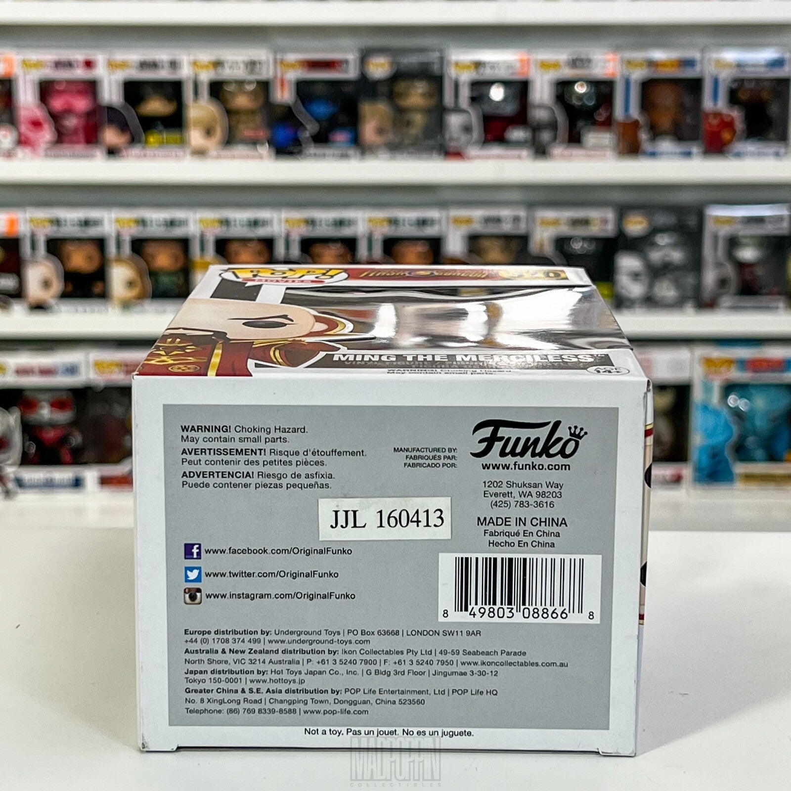 Funko Pop Movies Flash Gordon Ming the Merciless Vaulted Space Opera Mongo 310