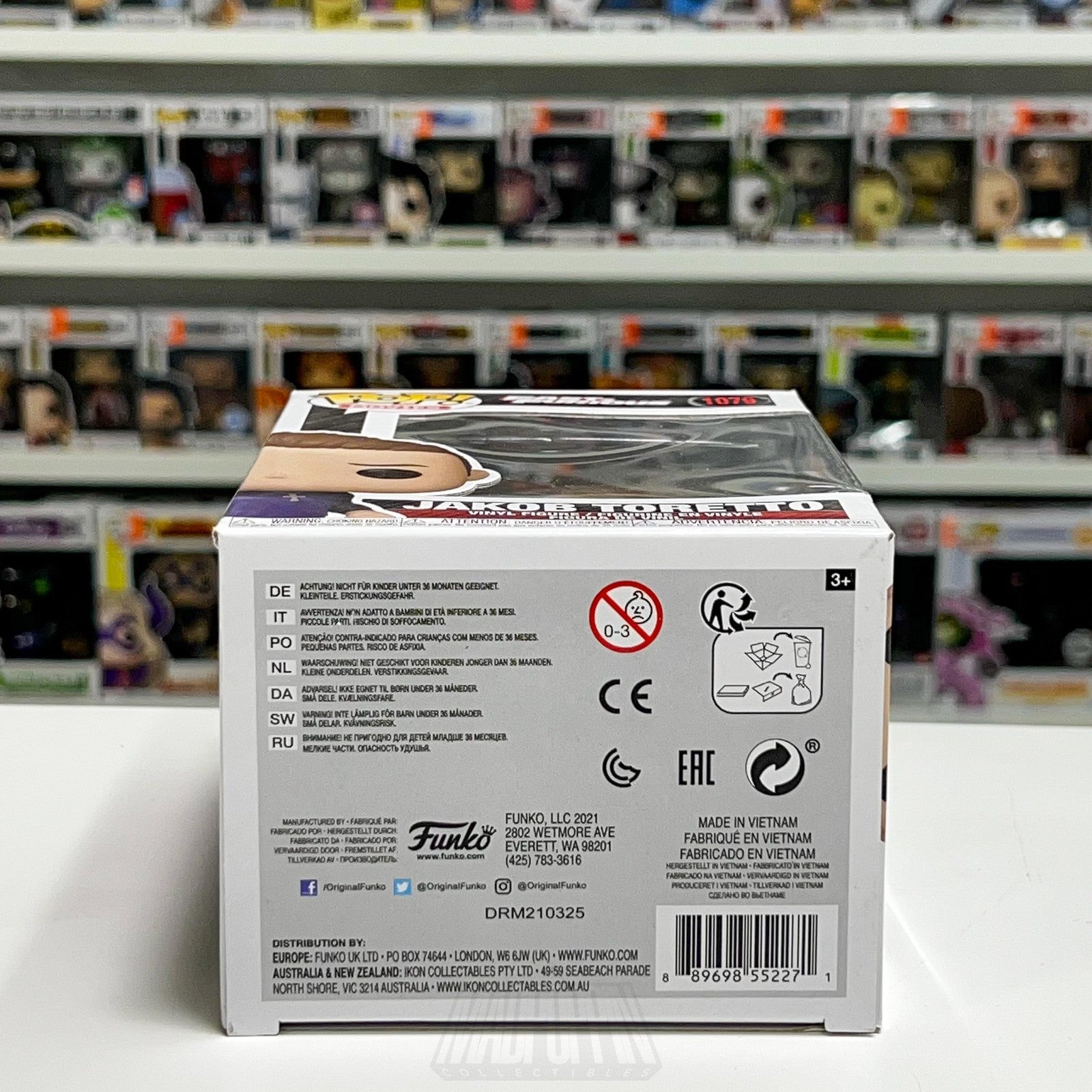 Funko Pop Movies Fast & Furious Jakob Toretto #1079 Vinyl Figure New Toy Racing