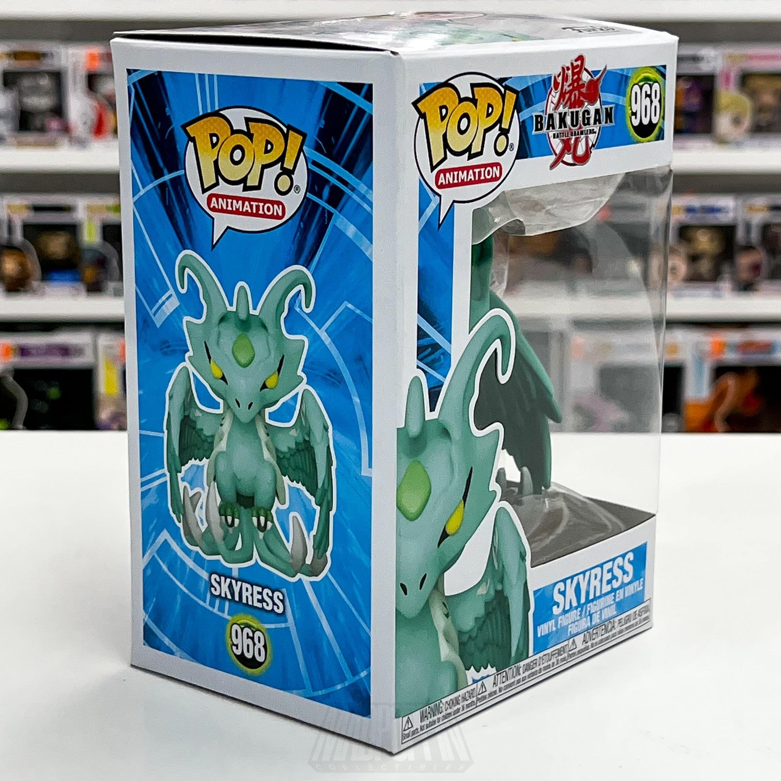 Funko Pop Animation Bakugan Battle Brawlers Skyress 968 Vinyl Figure Anime5