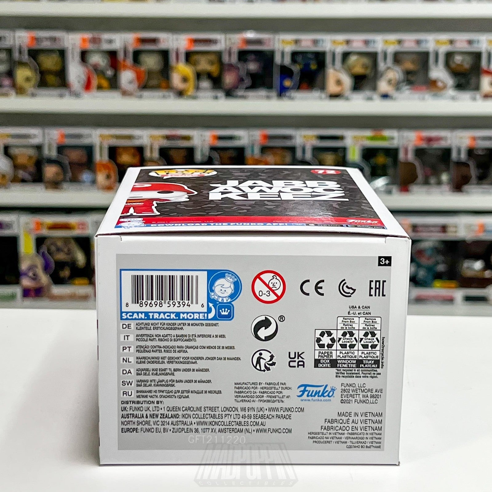 Funko Pop! Icons Jabbawockeez 72 Vinyl Figure Red Outfit New Dance Crew Toy NIB