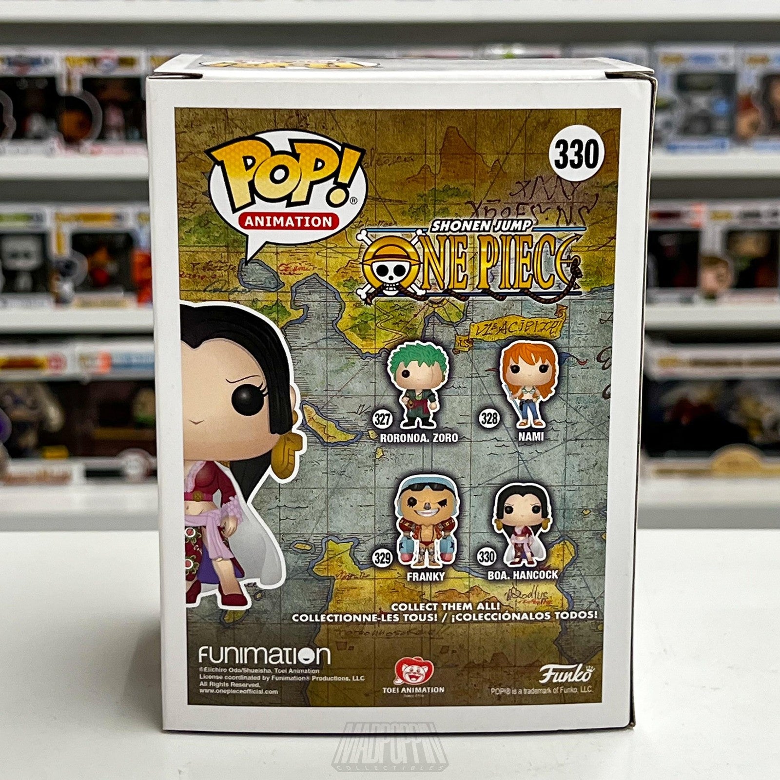 Funko Pop Animation One Piece Boa Hancock Figure 330 Anime Vinyl Collectible New