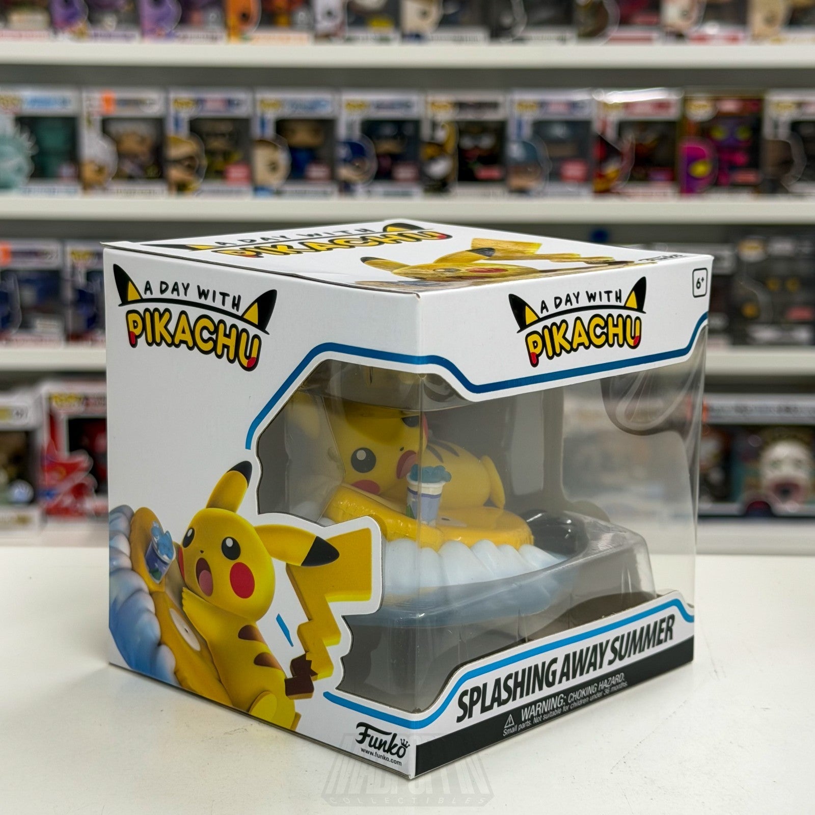 Funko A Day With Pikachu Splashing Away Summer Pokémon Center TCG Vinyl Figure5