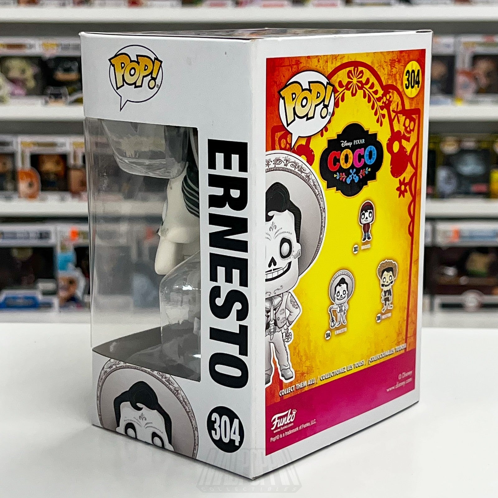 Funko Pop Disney Pixar Coco Ernesto de la Cruz 304 Día de Muertos Vinyl Figure2