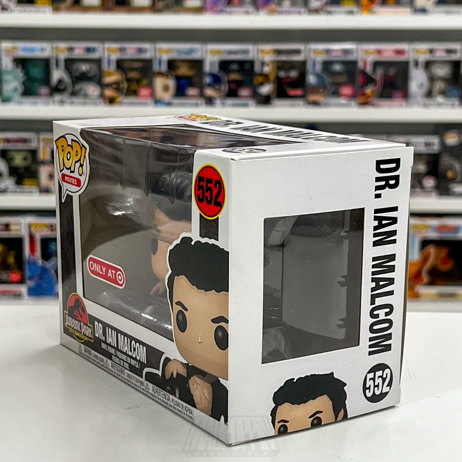 Funko Pop Movies Jurassic Park Dr Ian Malcolm Injured Target 552 ToyVinyl Figure1