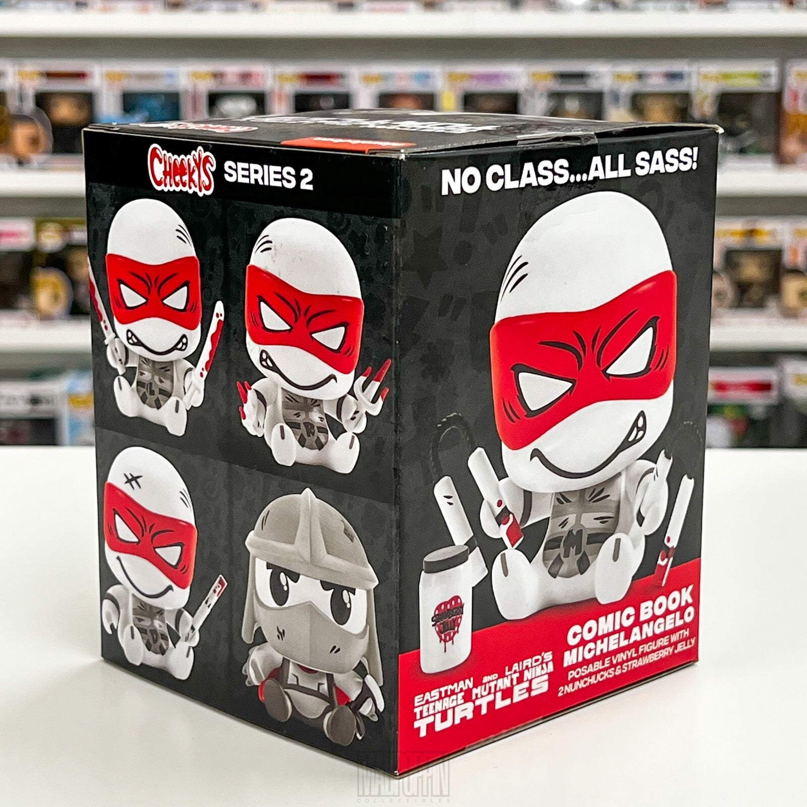 Cheekys Eastman Laird Teenage Mutant Ninja Turtles Comic Book Michelangelo