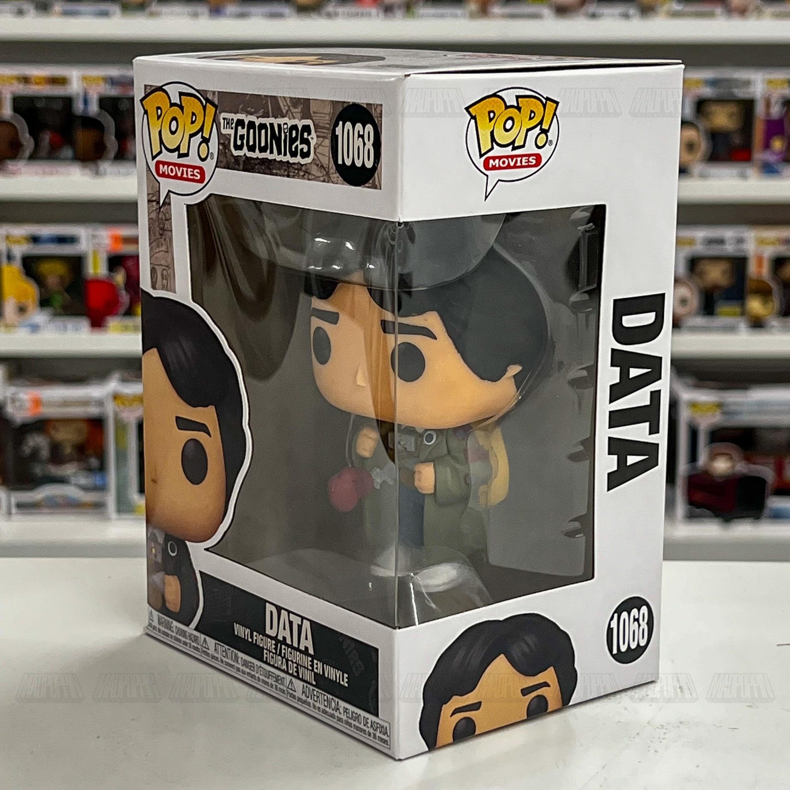 Funko Pop Movies The Goonies Data #1068 Vinyl Figure New Collectible IN BOX