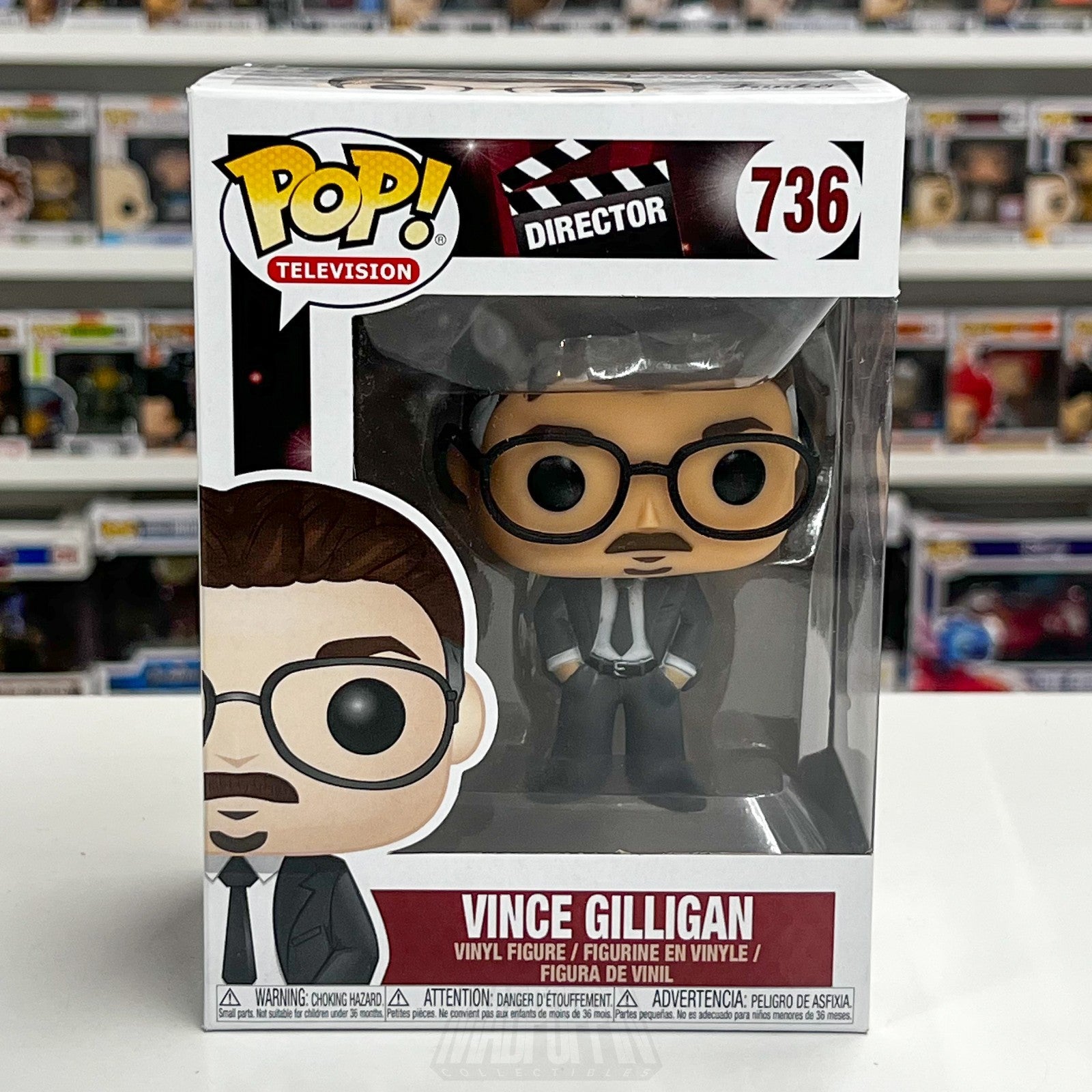 Funko Pop Television Director Vince Gilligan 736 Breaking Bad Toy Vinyl Figure0