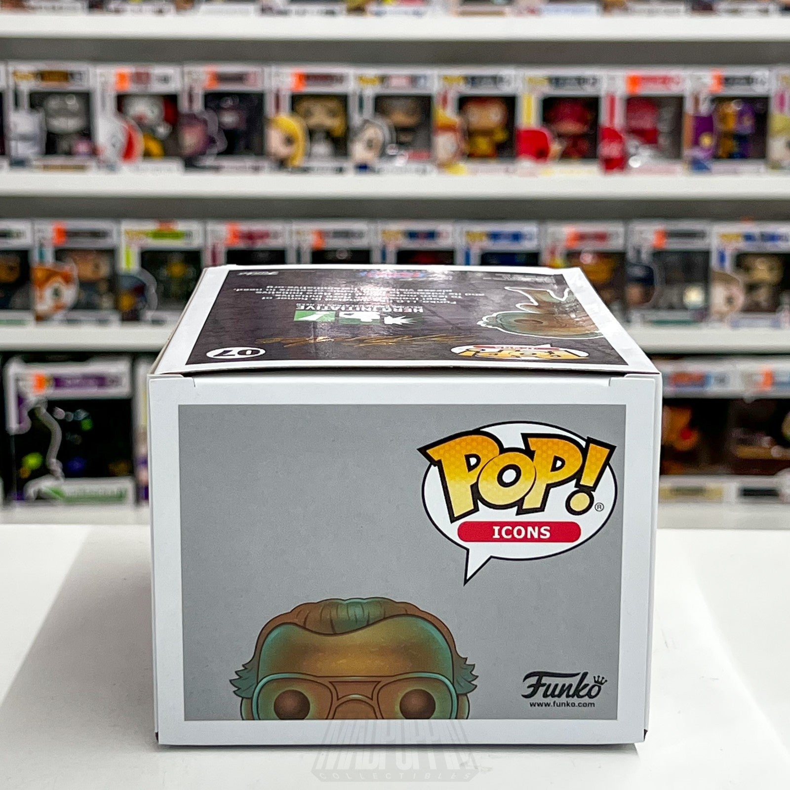 Funko Pop Icons Stan Lee 07 Patina Hero Initiative Marvel Comics Excelsior Toy6