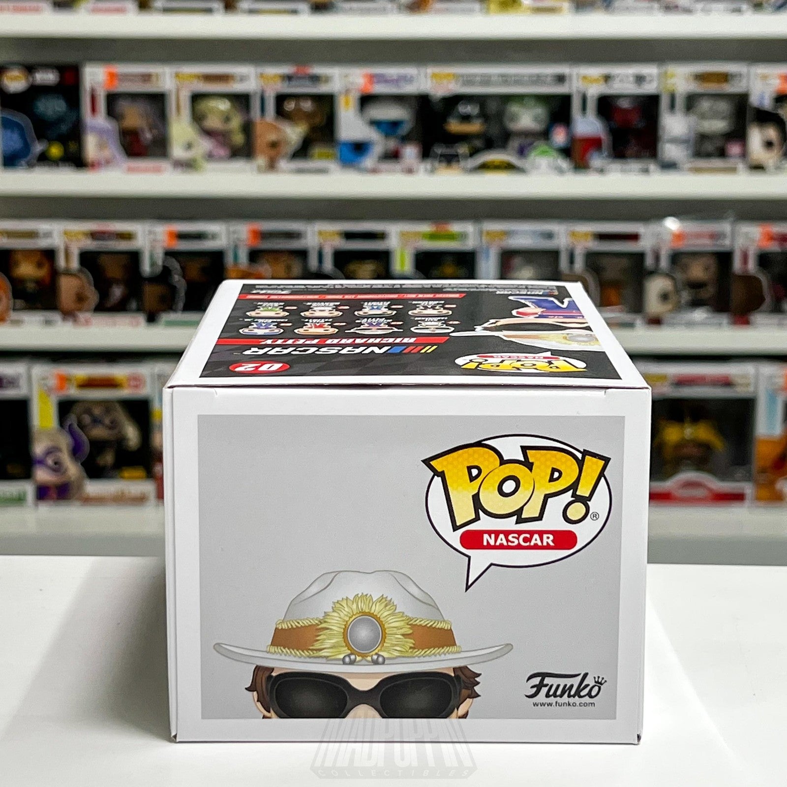 Funko Pop NASCAR Richard Petty 02 Vinyl Figure Autographed SWAU Authenticated