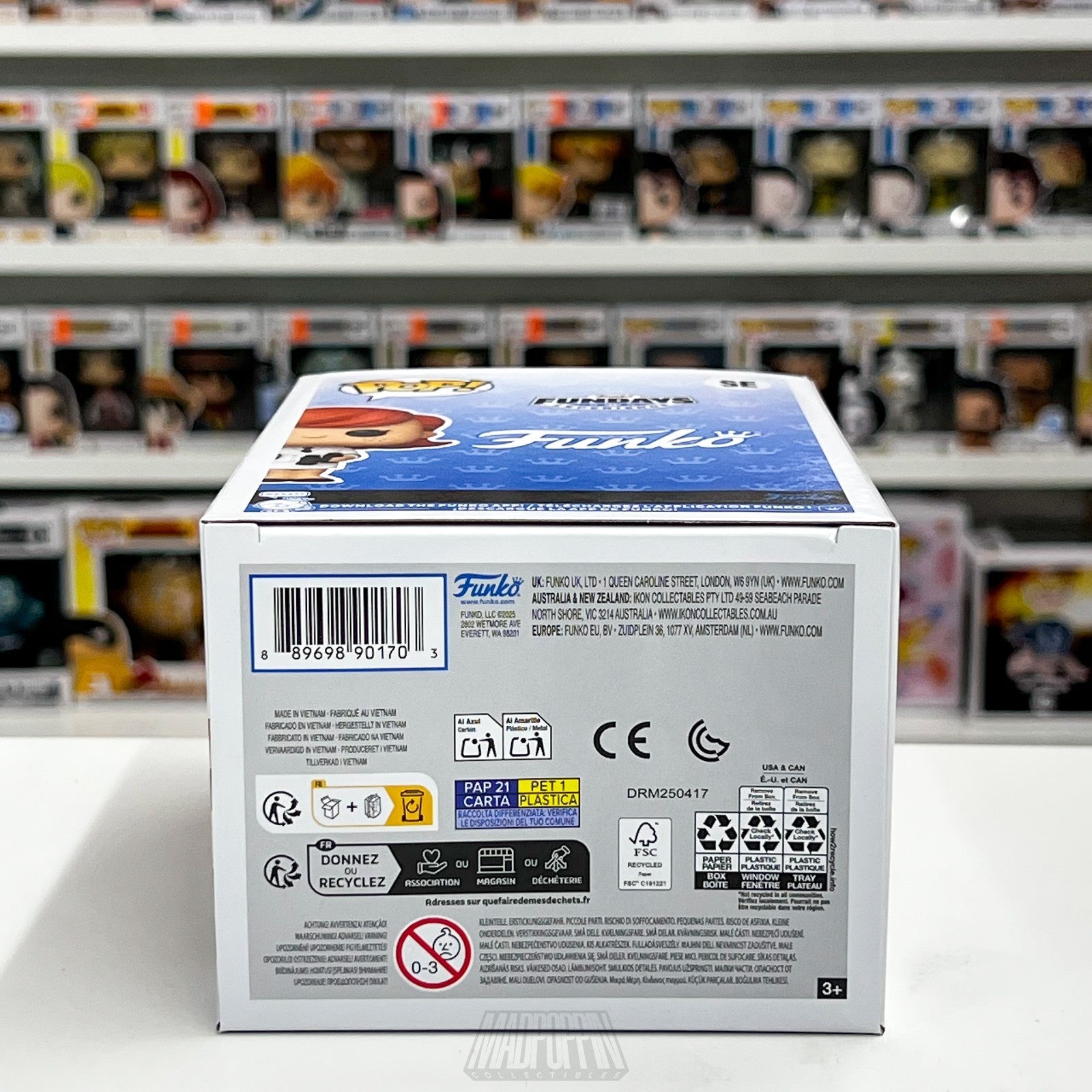 Funko Pop Fundays Experience 2025 Captain Franny Show Limited Edition 2500pcs SE