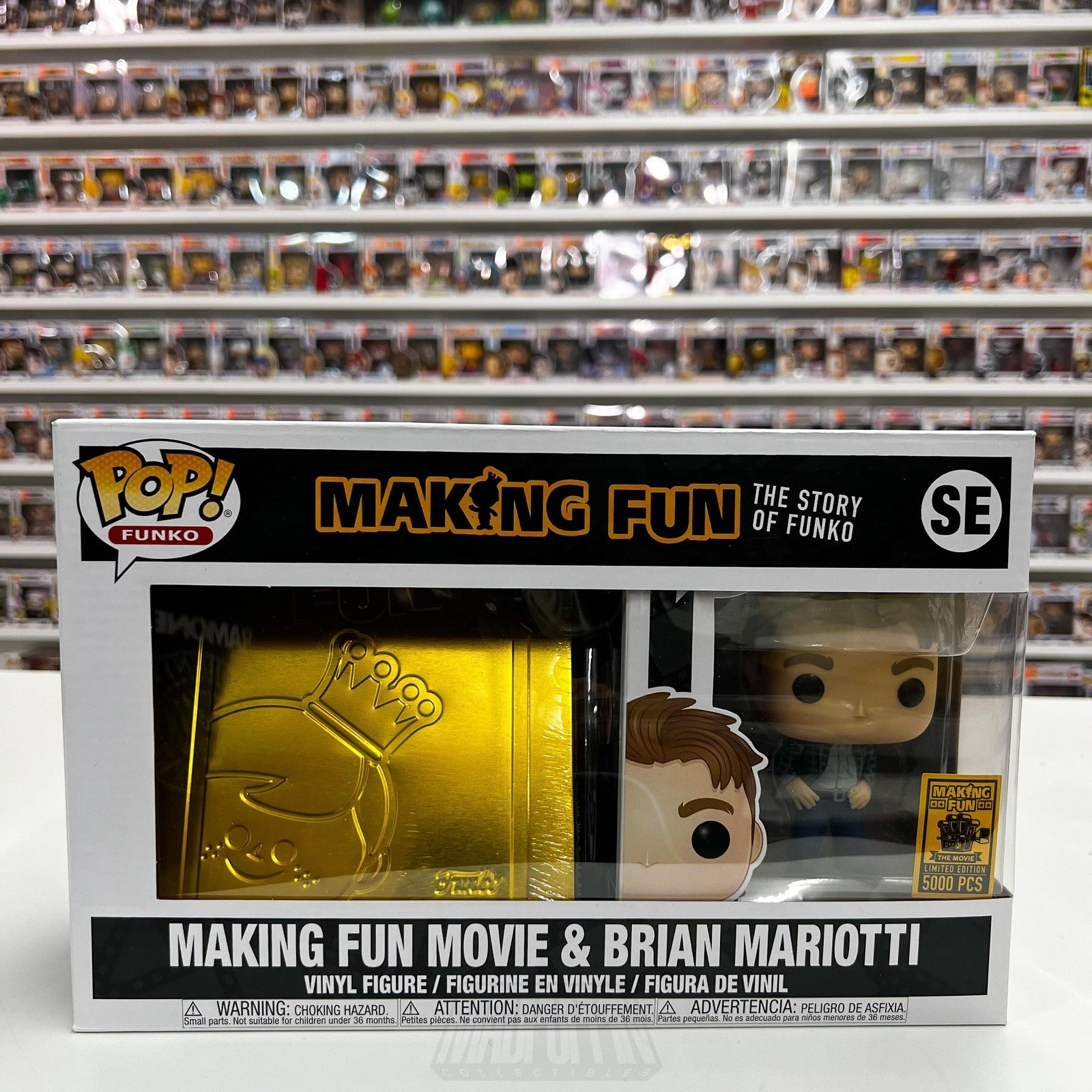 Funko Pop Making Fun Movie Brian Mariotti SE Box Set Limited 5000 Vinyl Figure0