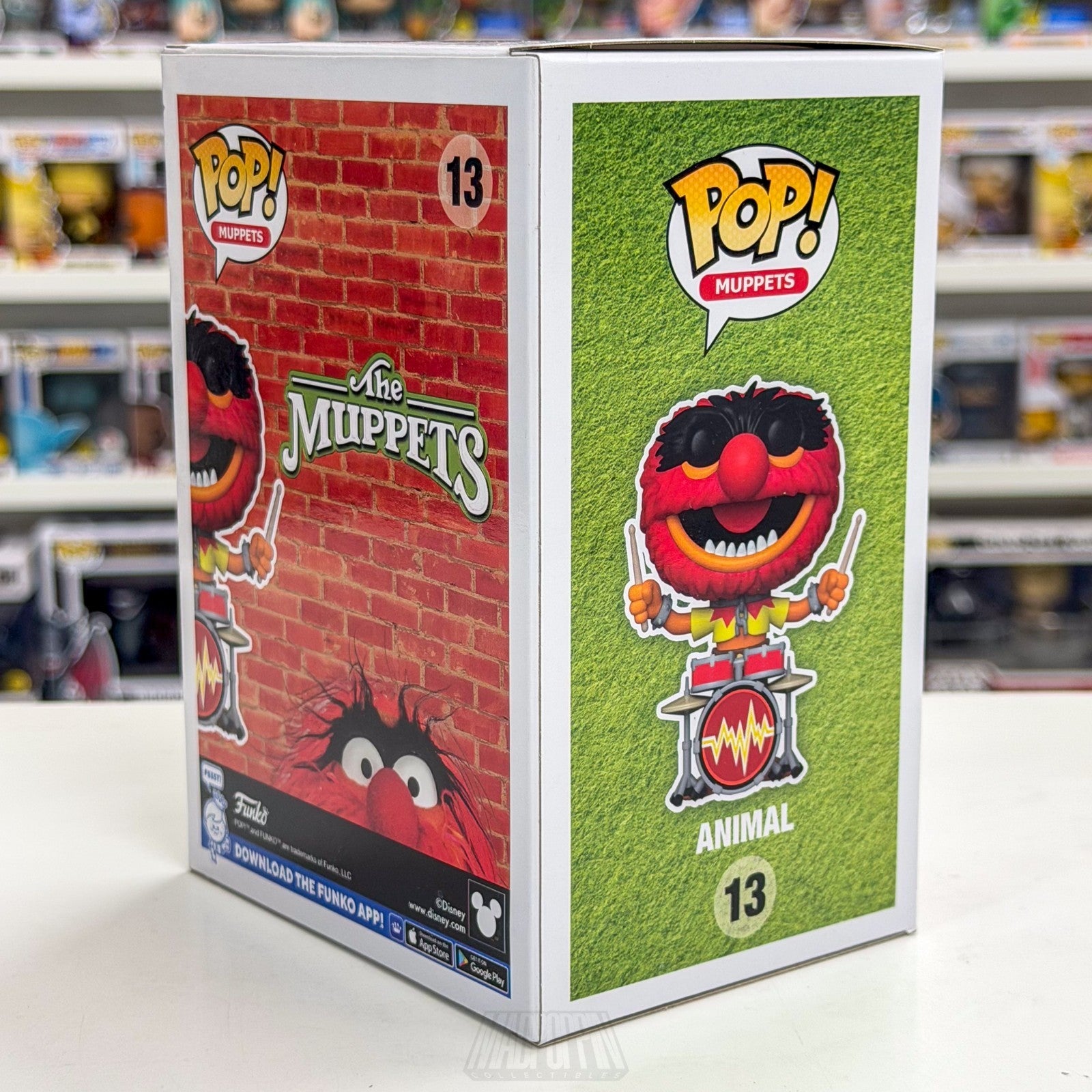 Funko Pop Muppets Animal Flocked NYCC Official Sticker 1500 PCS 13 Vinyl Figure4