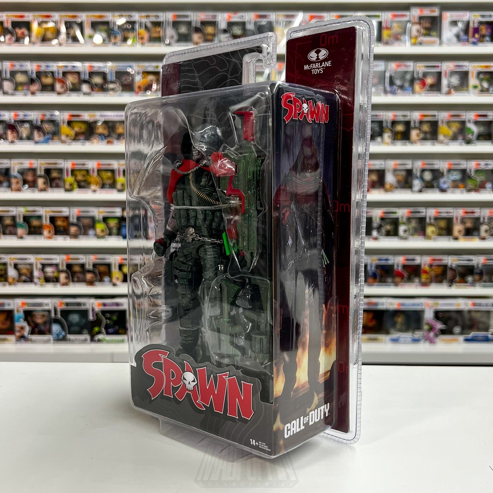 McFarlane Toys Burned Spawn Call of Duty COD 7 Inch Action Figure Comic Book