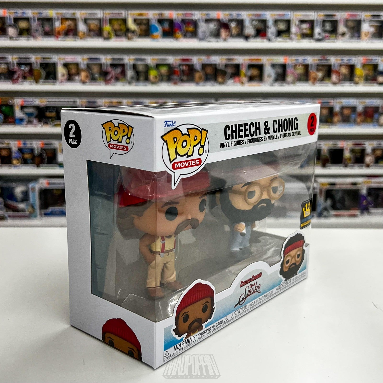 Funko Pop Cheech & Chong Up In Smoke 2 Pack Figures Specialty Series Exclusive