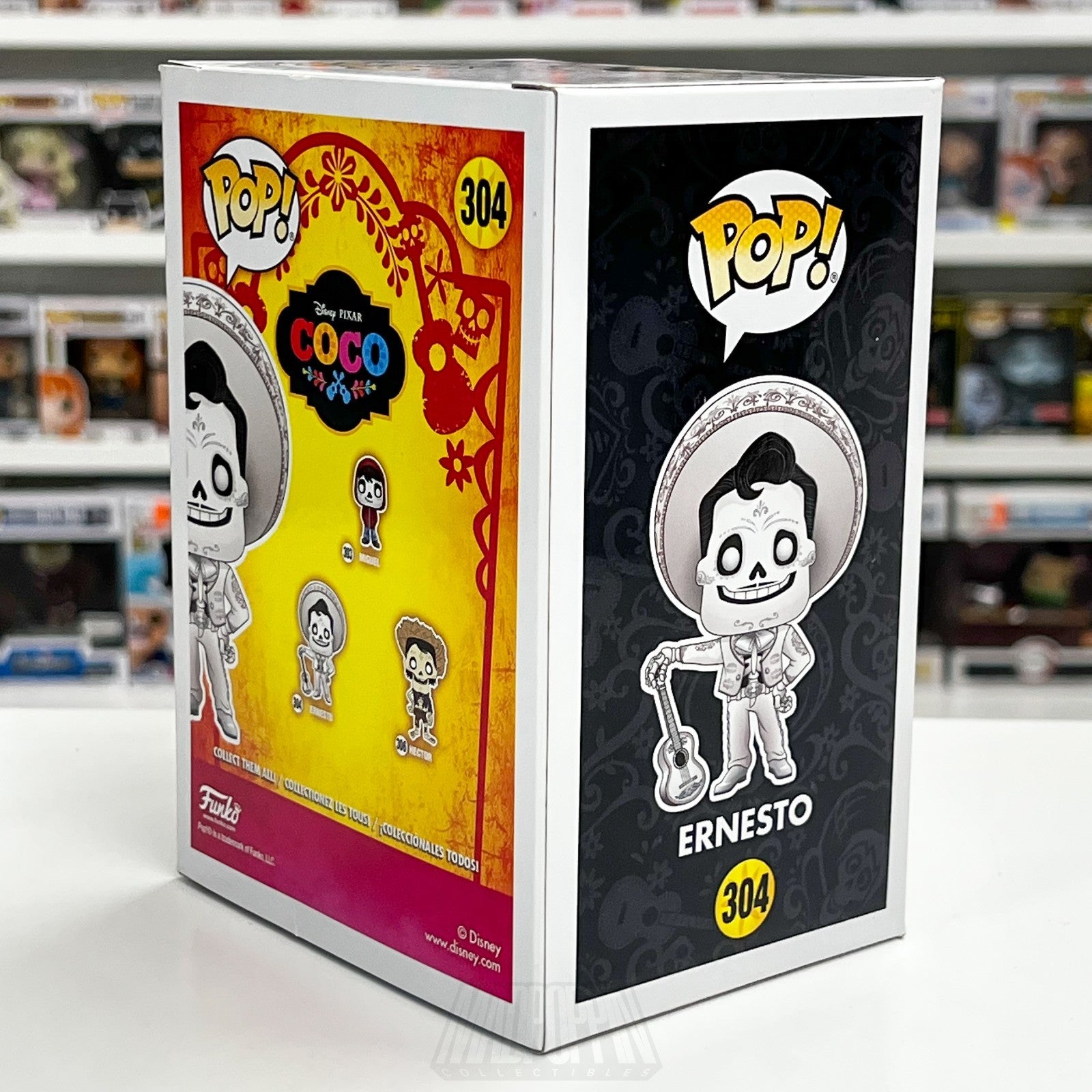 Funko Pop Disney Pixar Coco Ernesto de la Cruz 304 Día de Muertos Vinyl Figure4