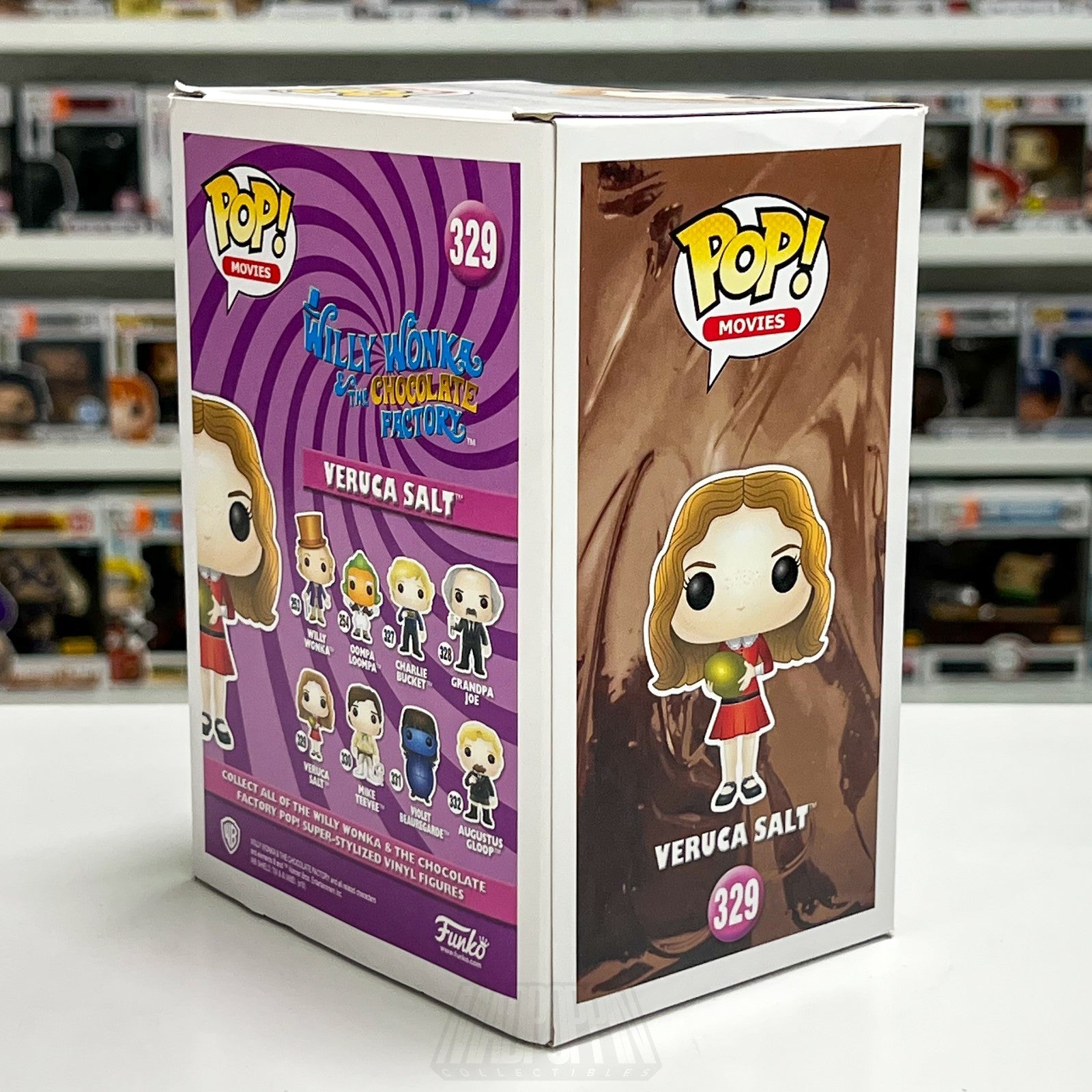 Funko Pop Movies Willy Wonka & The Chocolate Factory Veruca Salt Golden Egg 329