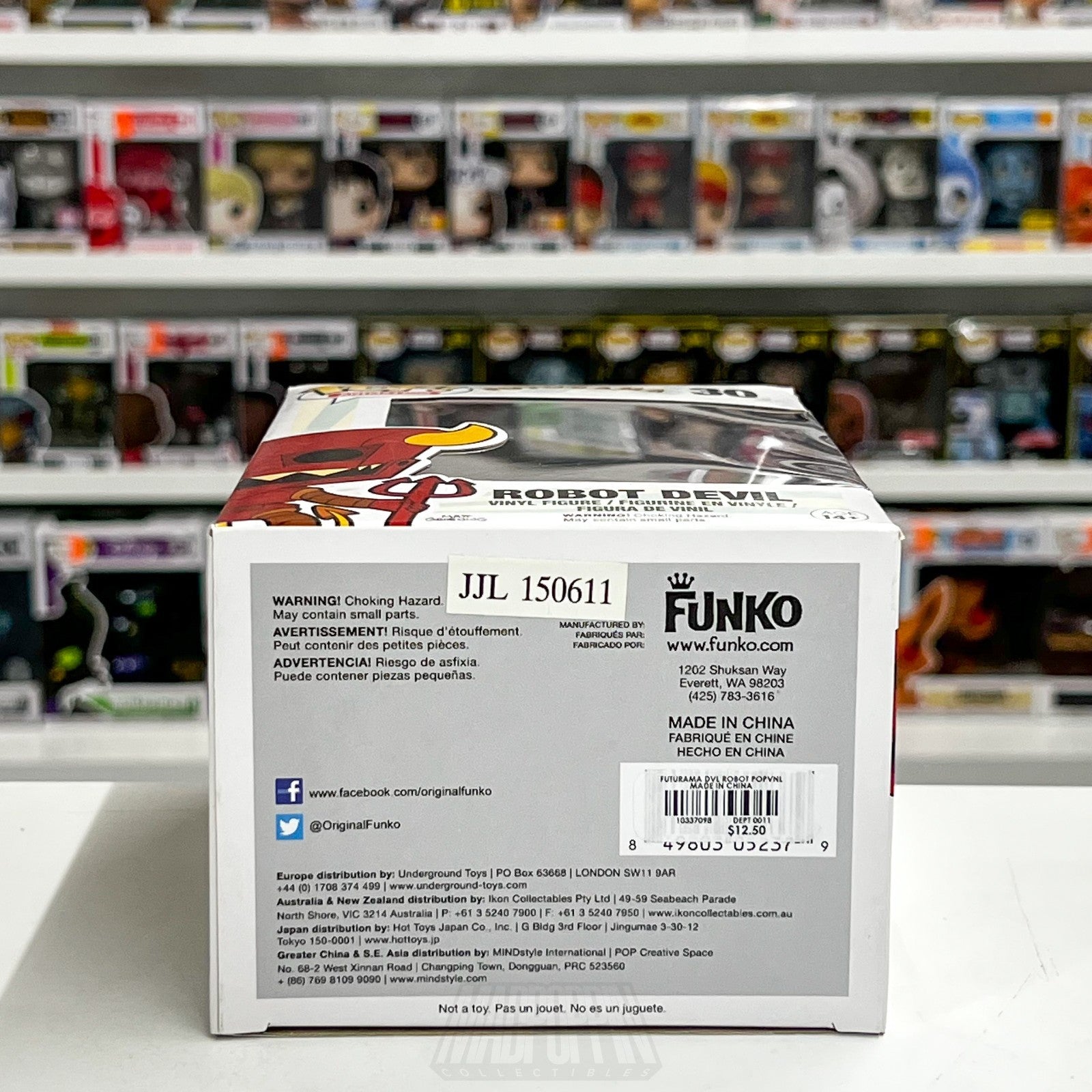 Funko Pop Animation Futurama Robot Devil 30 Beelzebot 2015 Vaulted Vinyl Figure7