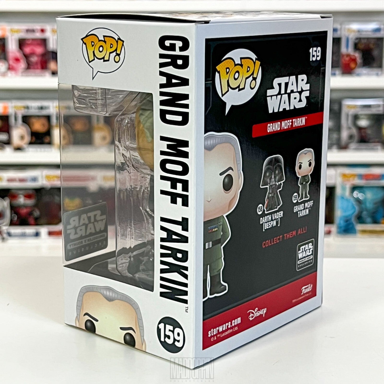 Funko Pop Star Wars Grand Moff Tarkin Smugglers Bounty Empire Death Star 159