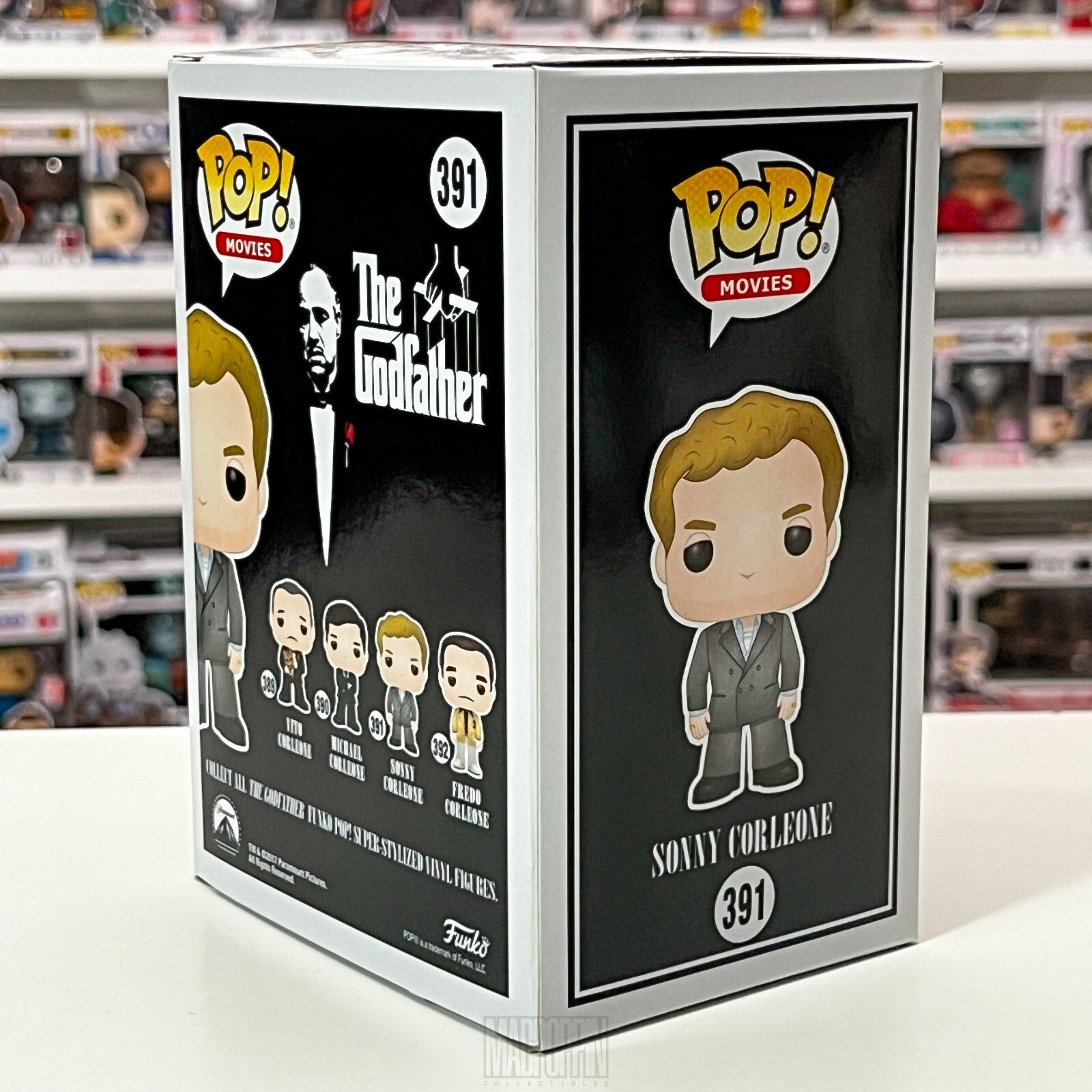 Funko Pop Movies The Godfather Sonny Corleone Mob Gangster Film Vaulted 391