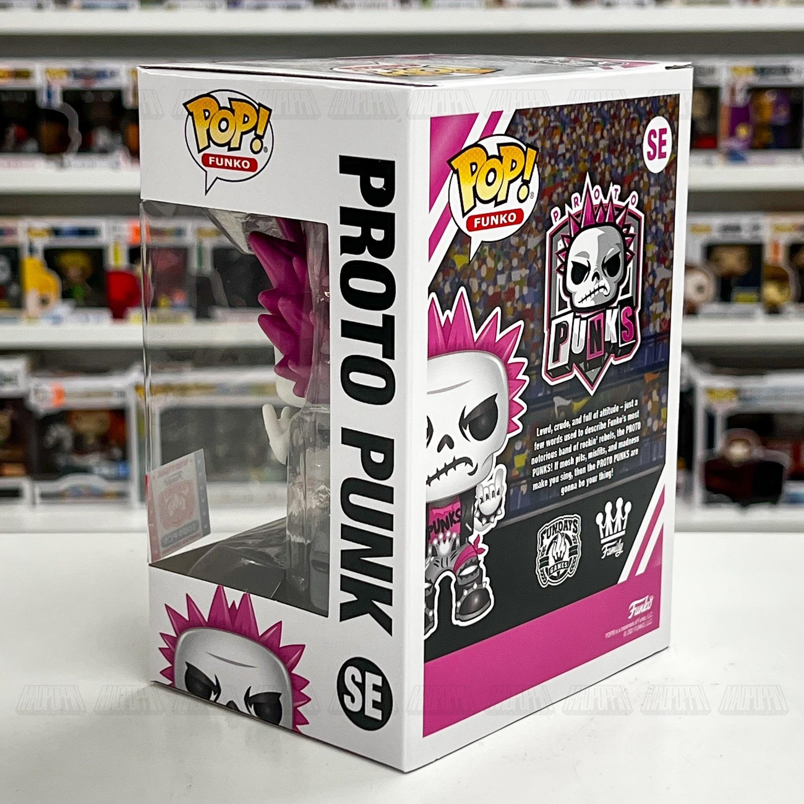 Funko Pop Proto Punk SE Vinyl Figure Limited Edition 5000 PCS Fundays Mohawk