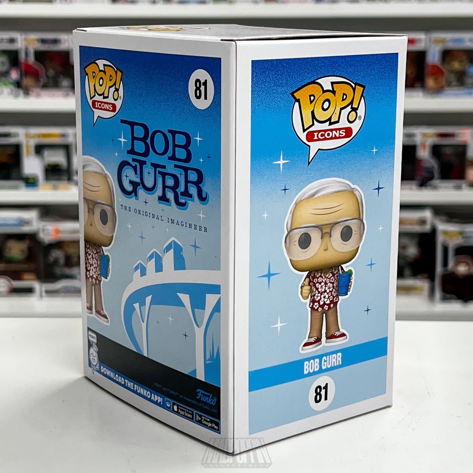 Funko Pop Icons Bob Gurr Imagineer Disney D23 Expo 2024 Exclusive LE 3000pc Tiki