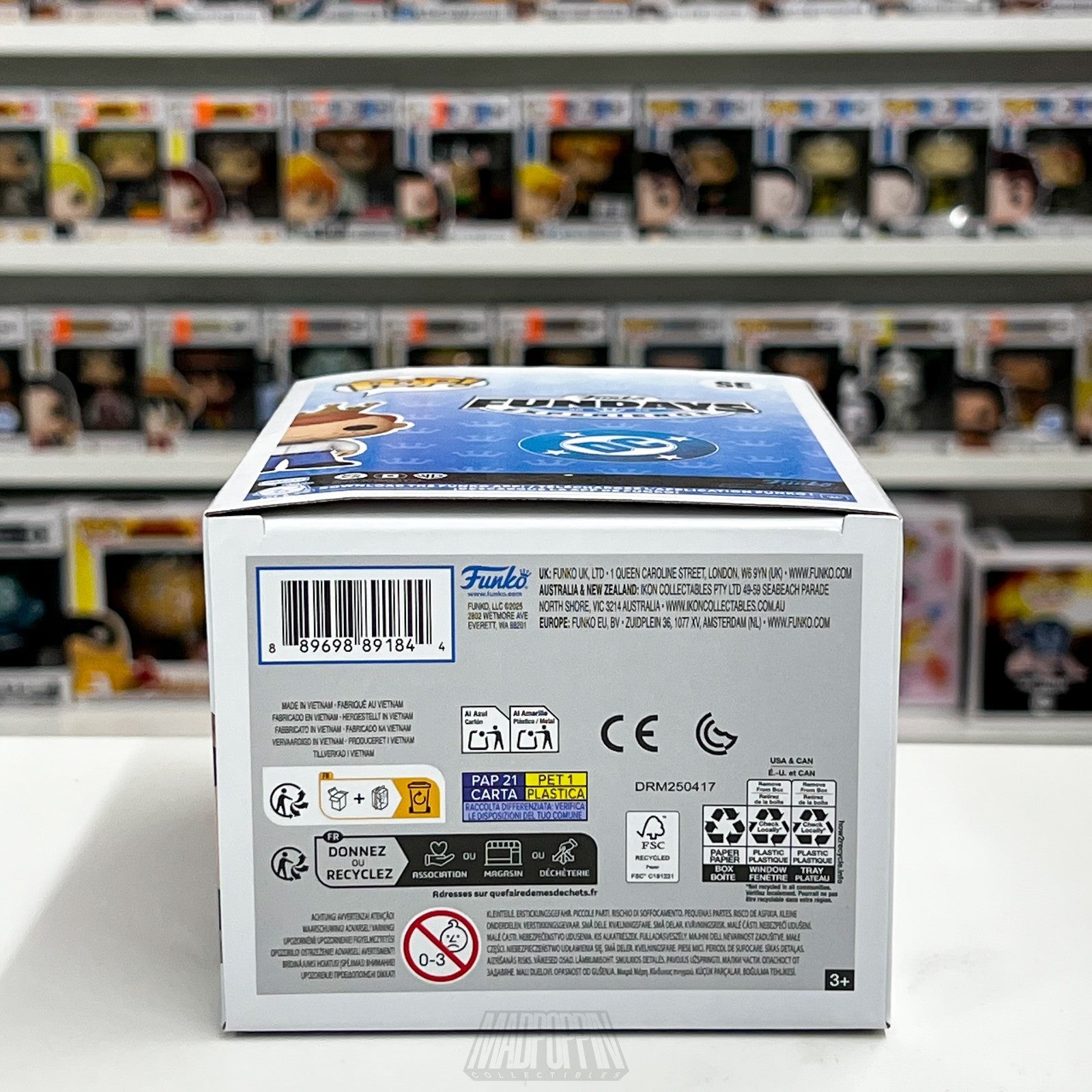 Funko Pop Fundays Experience 2025 Freddy as Orange Lantern DC 3100pcs SE