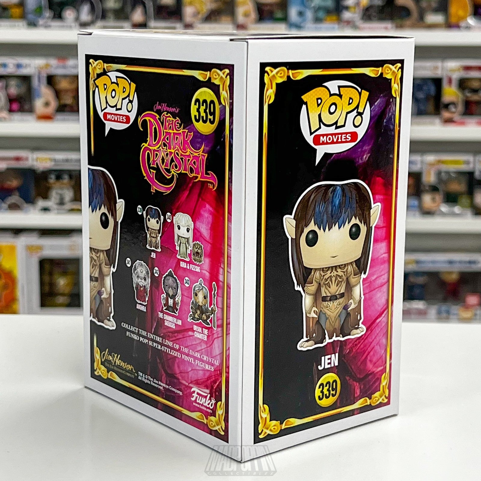 Funko Pop Jen The Dark Crystal 339 Vinyl Figure Movies Collectible Boxed Fantasy