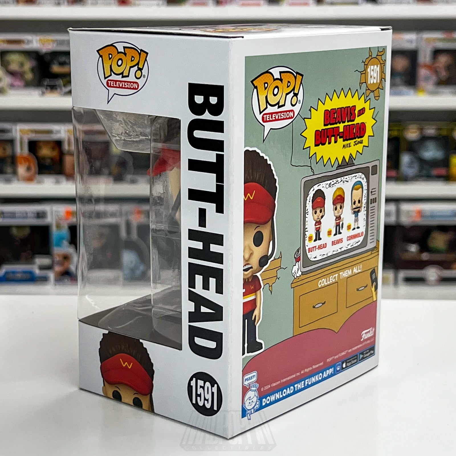 Funko Pop Television Beavis & Butt-Head Burger World Uniform 1591 Vinyl Figure2